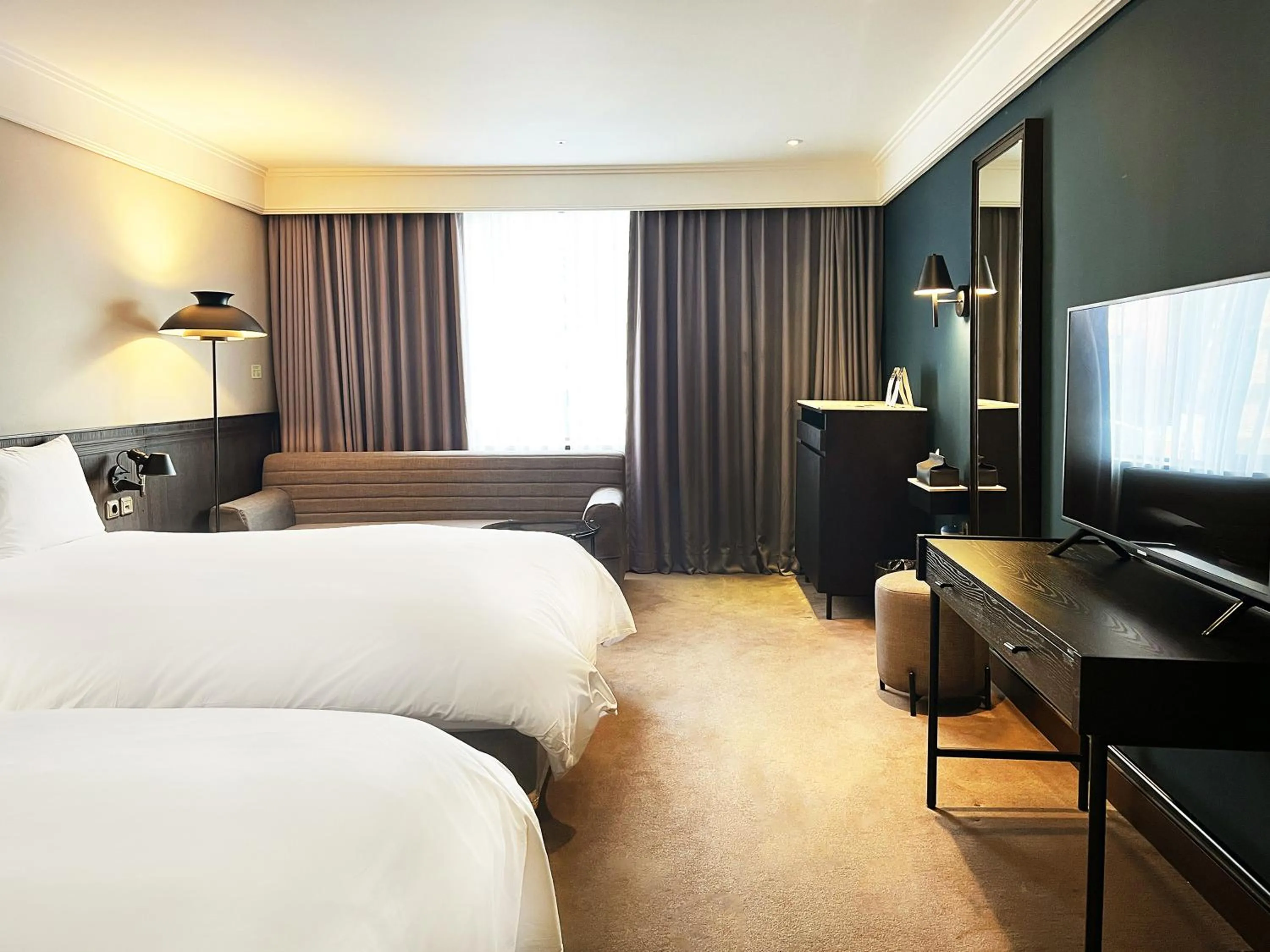 Bed in Maison Glad Jeju