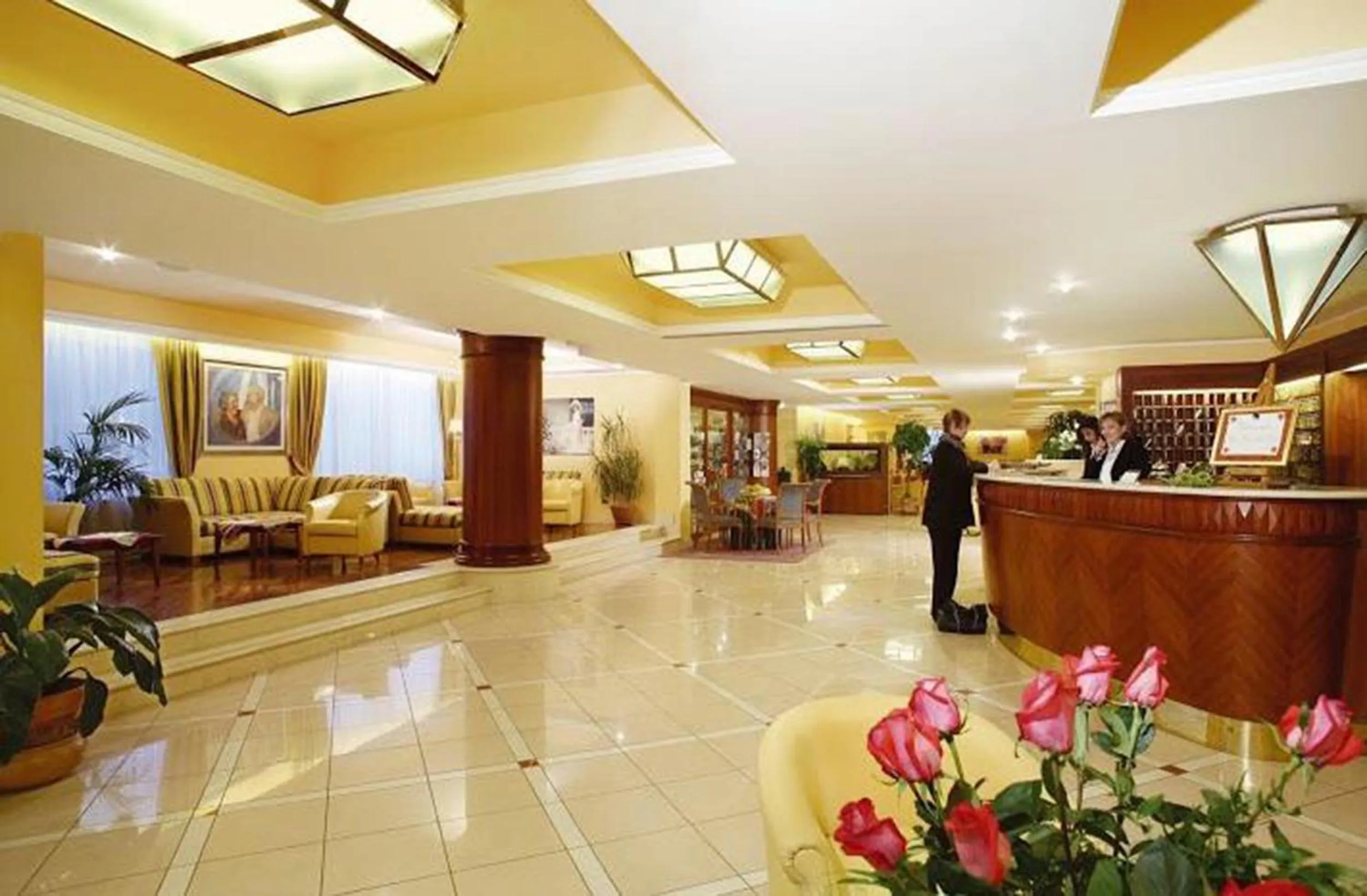Lobby or reception in Hotel Parco Delle Rose