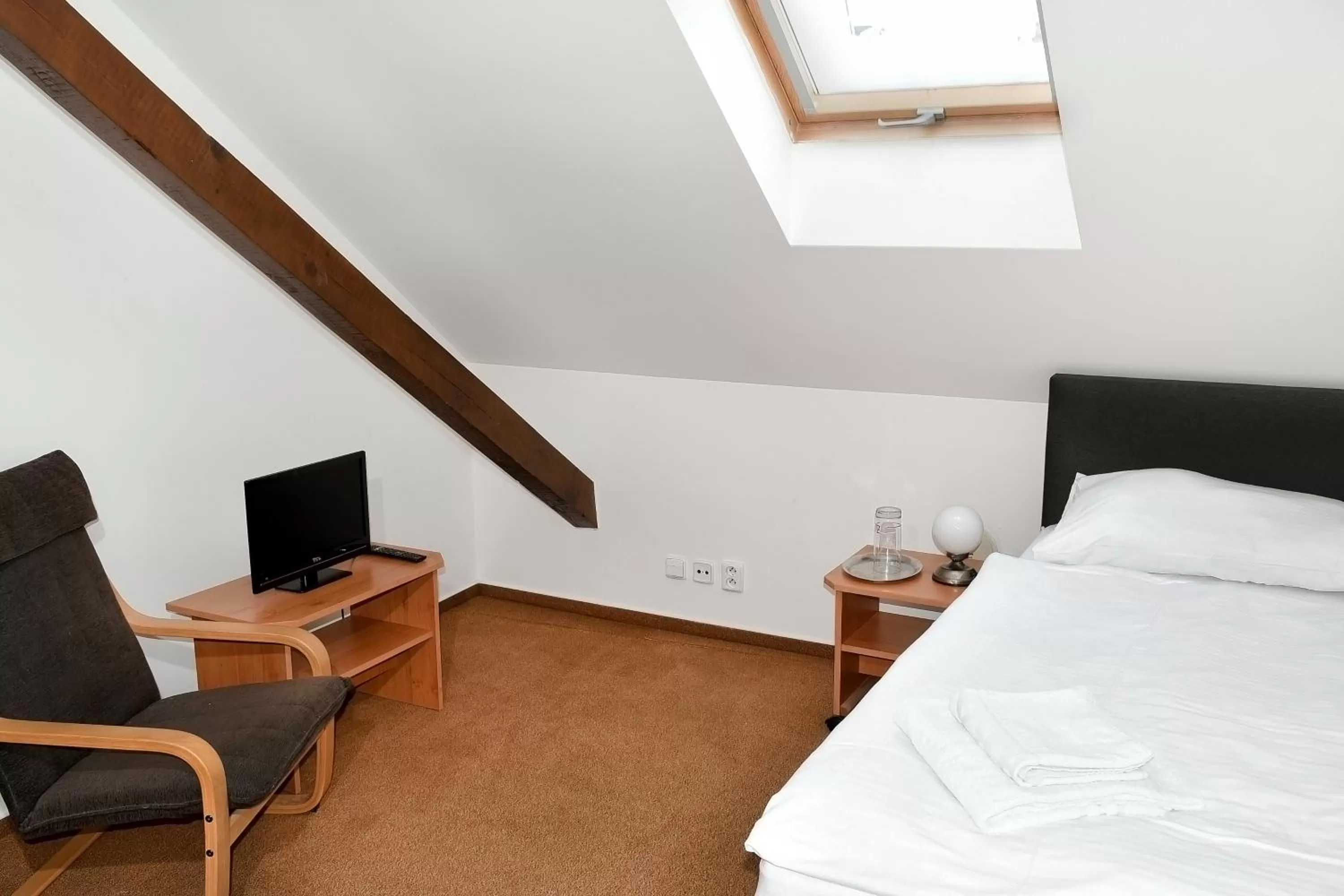 TV/Entertainment Center in Hotel Bílý Koníček