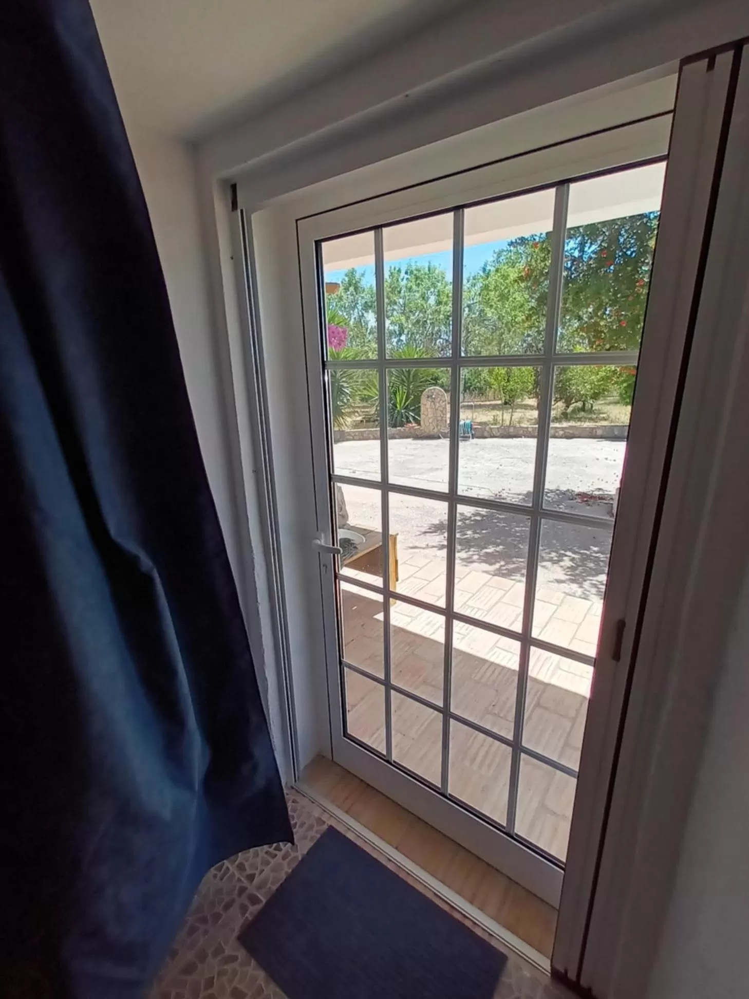 Patio, View in B&B Quinta da Romãzeira