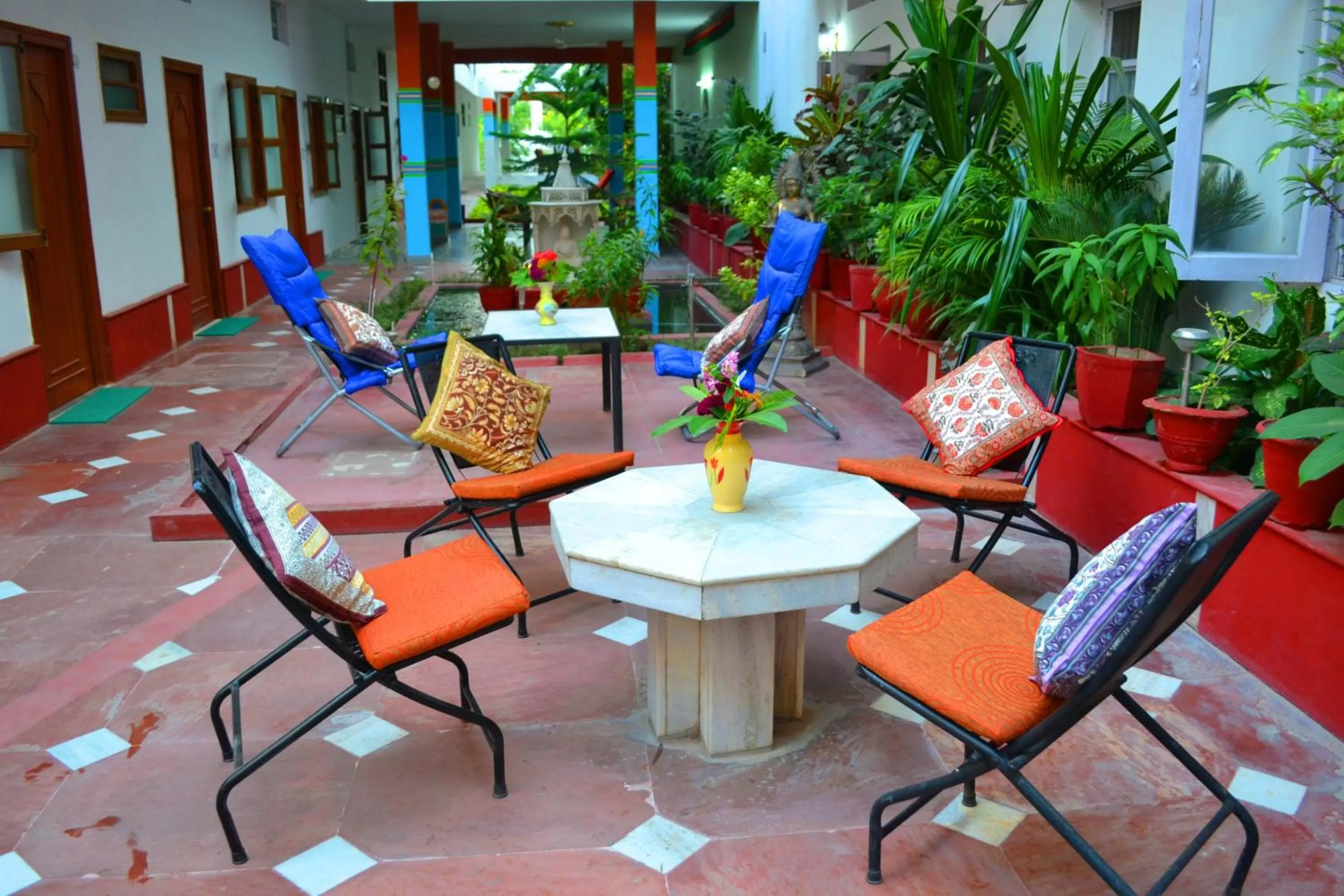 Patio in Hotel Harmony