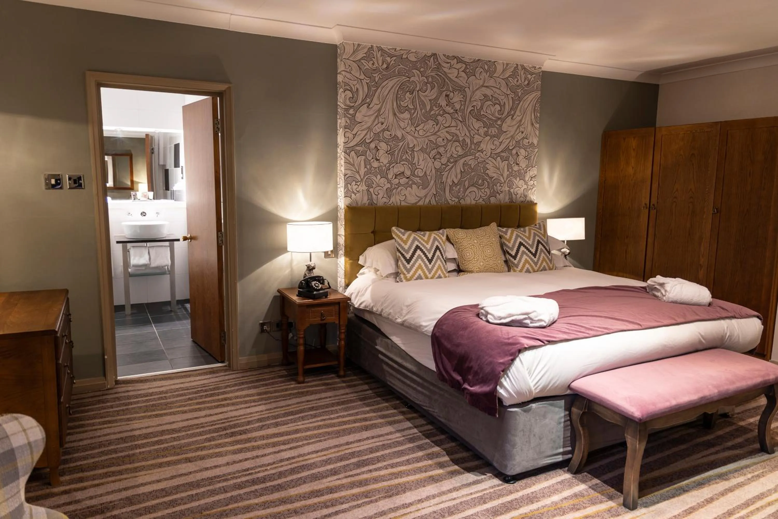 Bedroom, Bed in The Stanneylands