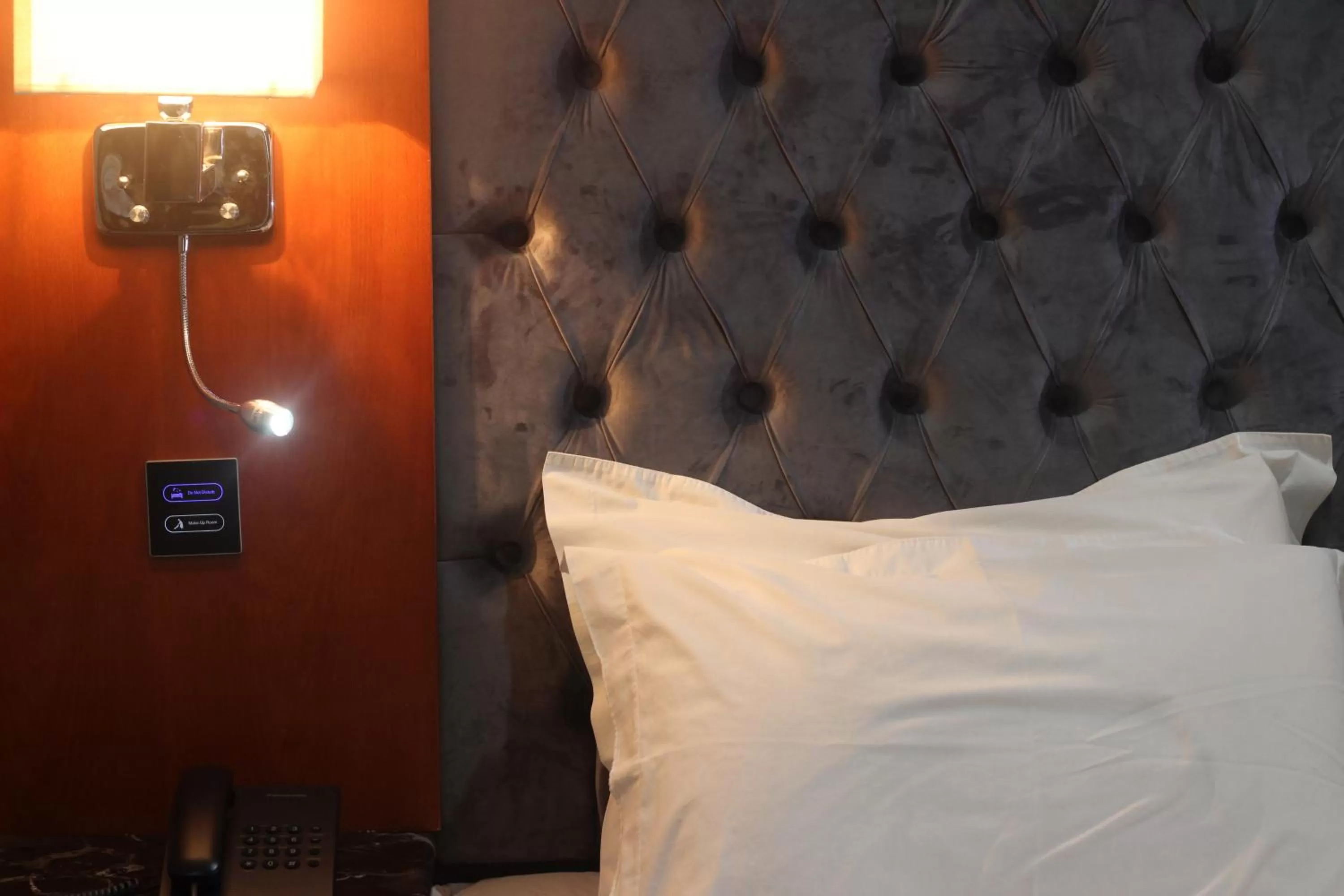 Bed in شاطيء الحياة للأجنحة الفندقية shaty alhayat