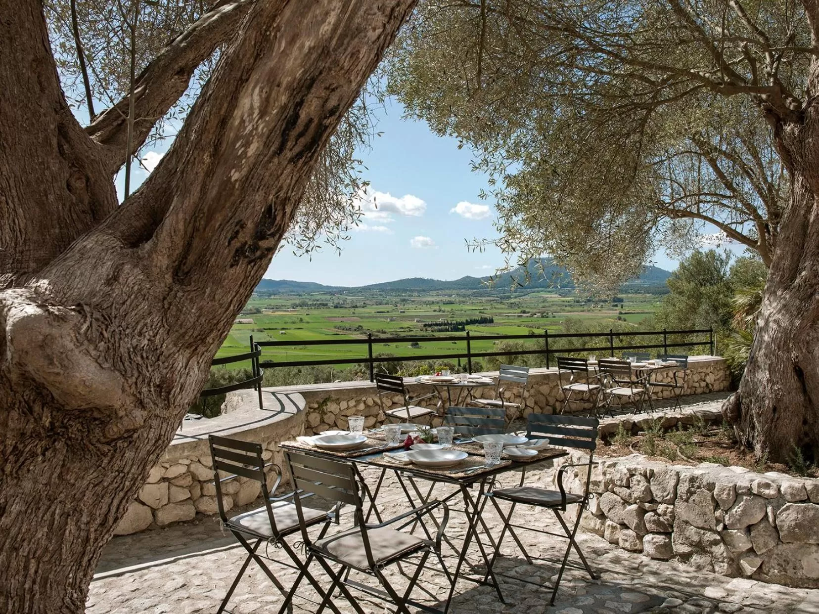 Patio in Finca Serena Mallorca, Small Luxury Hotels
