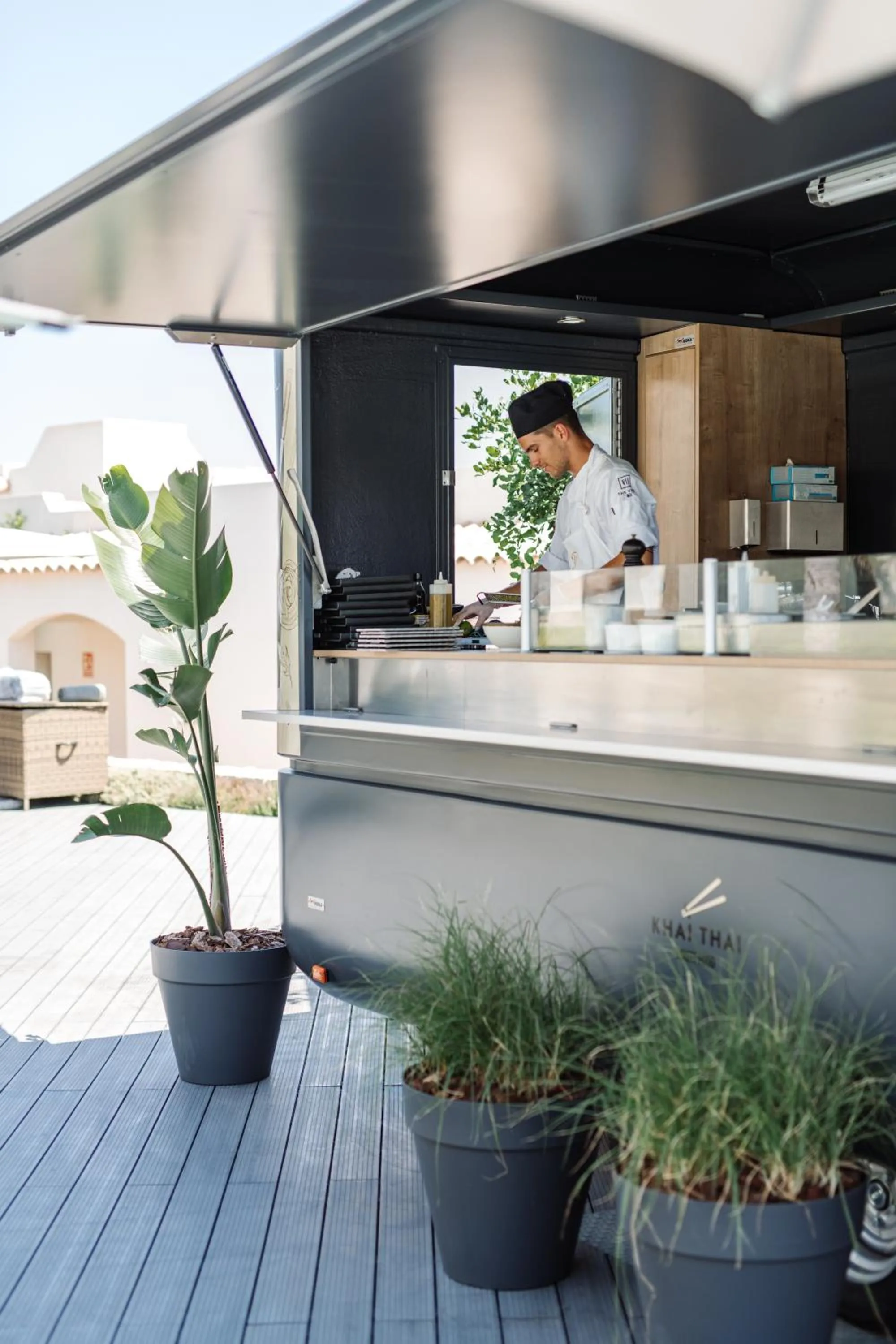 Swimming pool in 7Pines Resort Ibiza, part of Destination by Hyatt