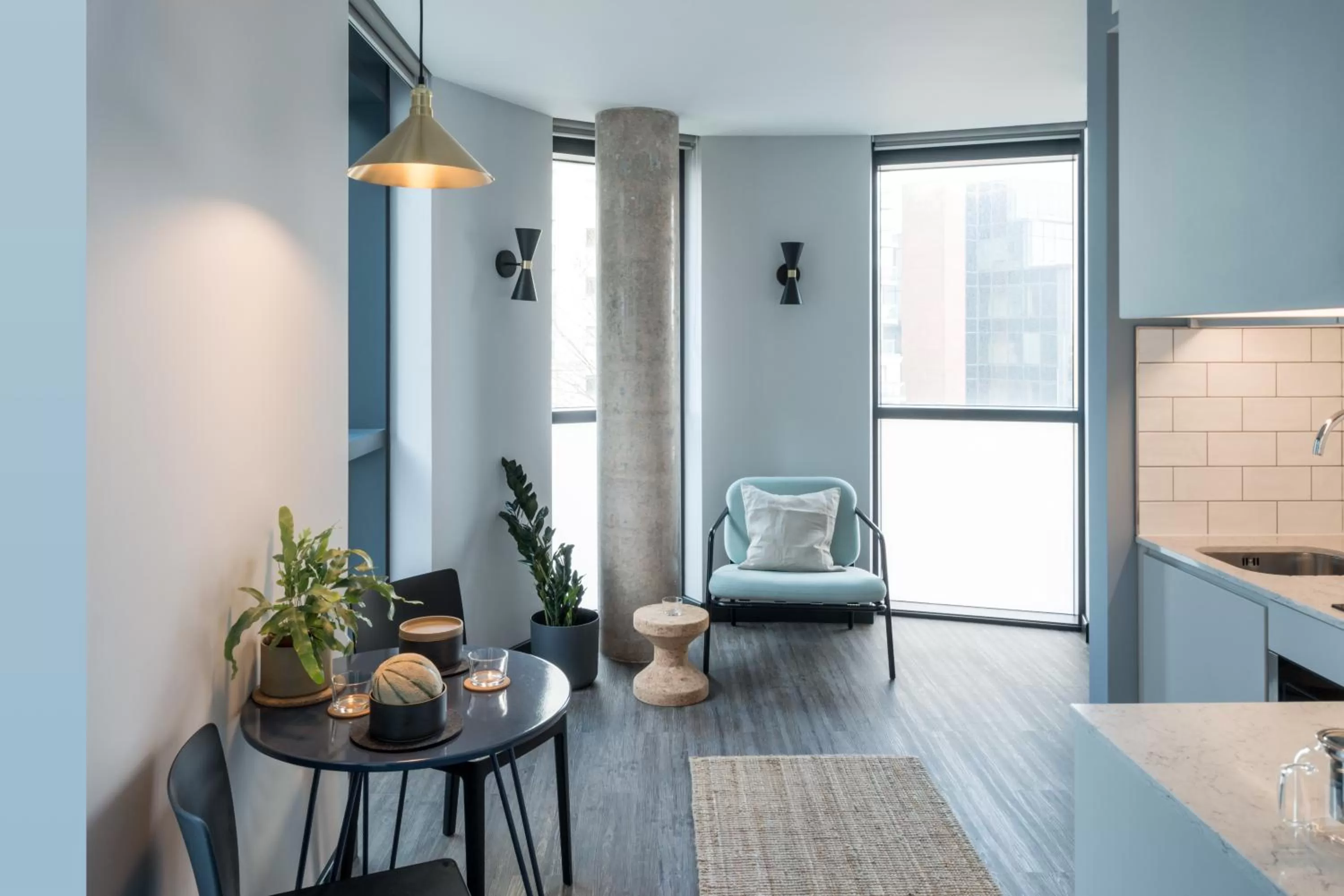 Kitchen or kitchenette in ARK Canary Wharf