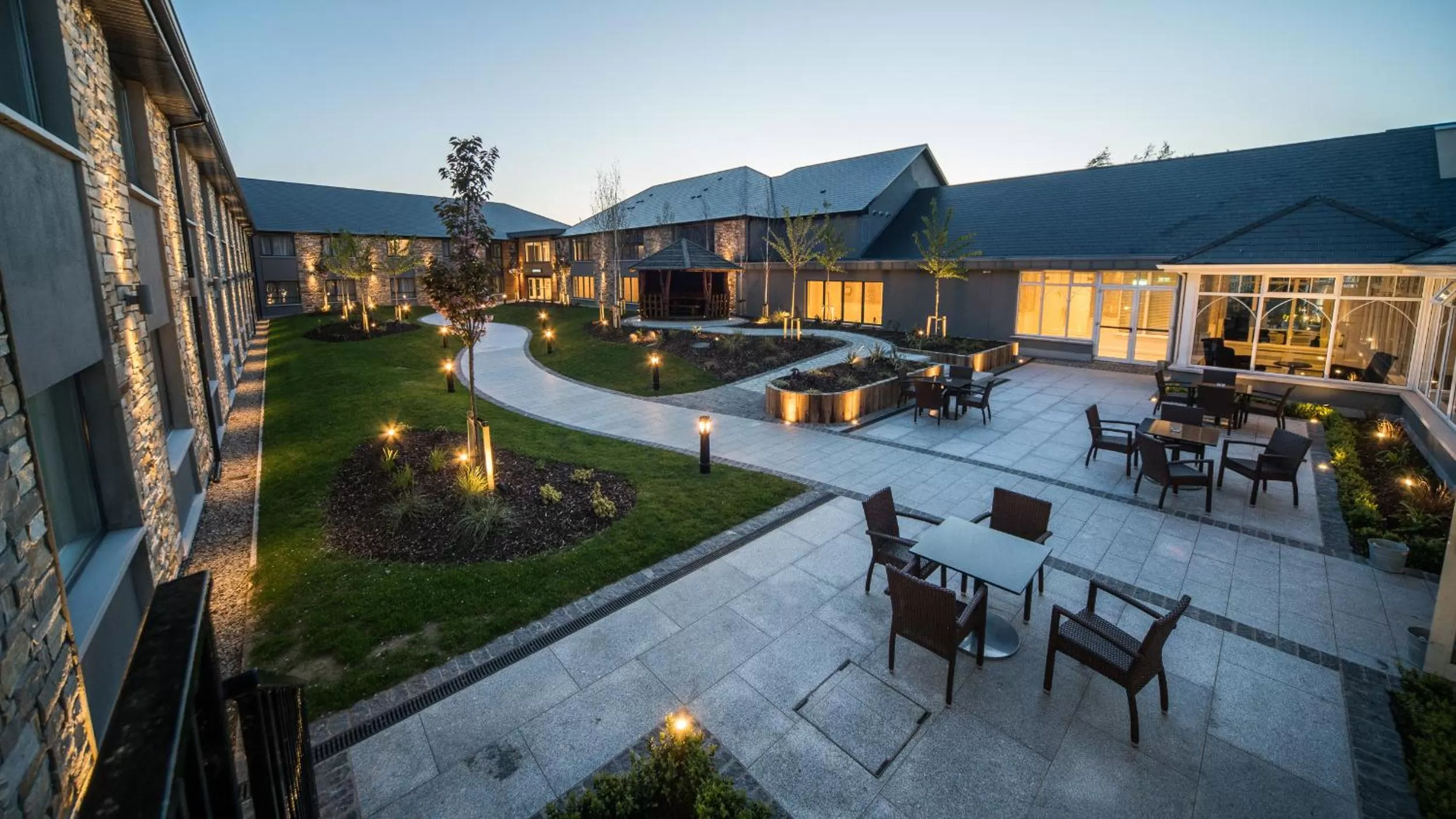 Garden in Hotel Kilmore