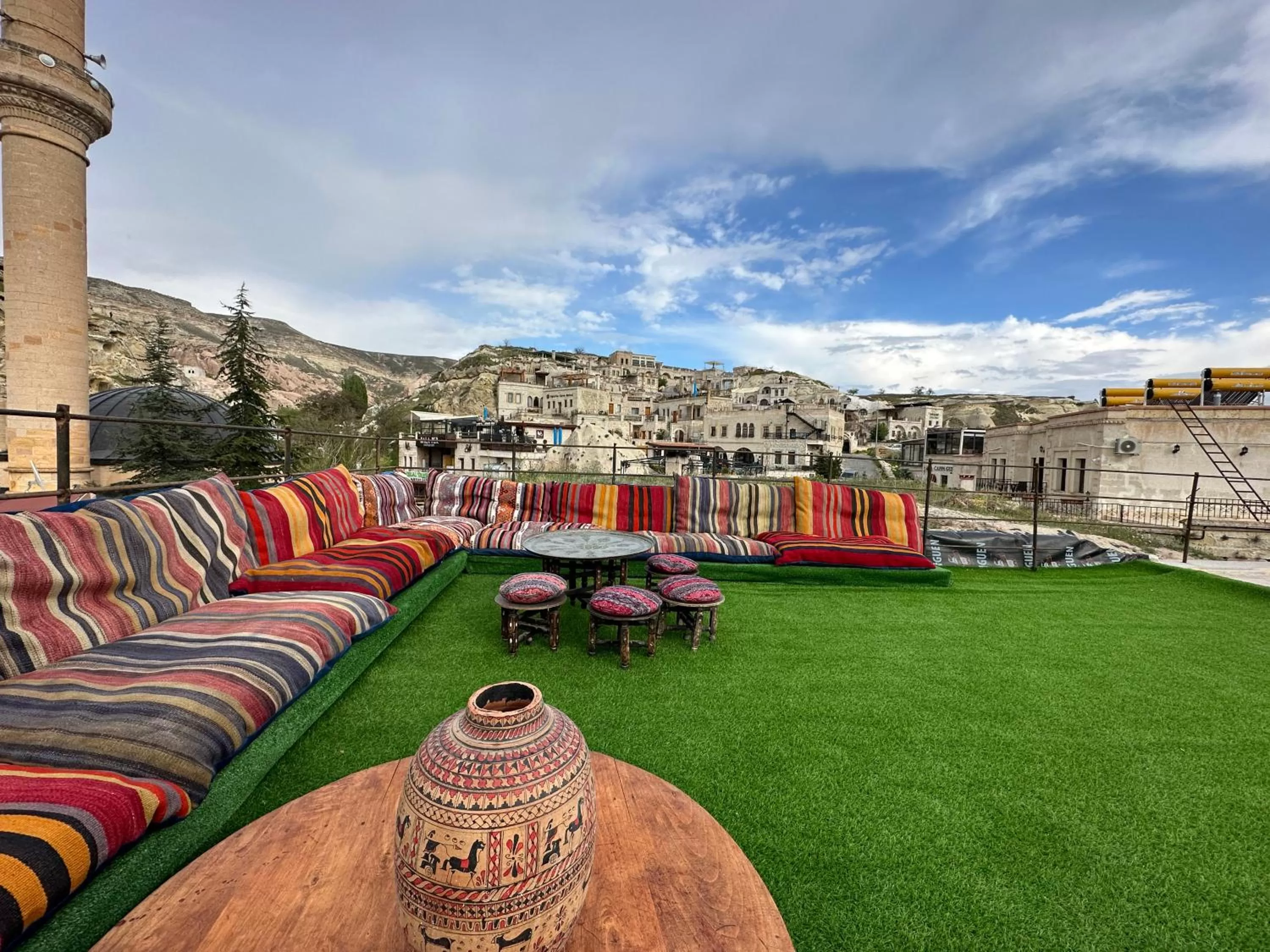 Balcony/Terrace in Atax Cave Hotel
