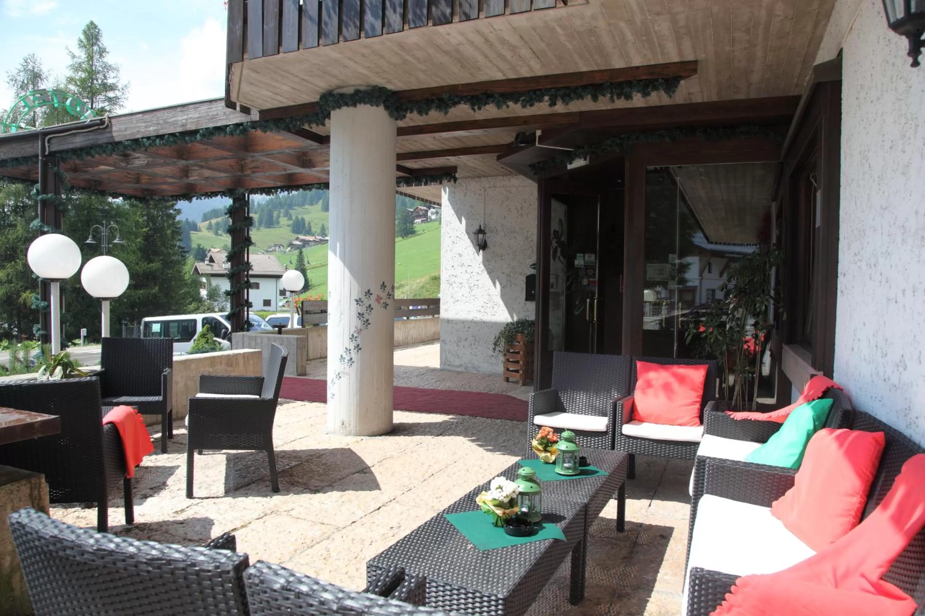 Balcony/Terrace in Hotel Nigritella