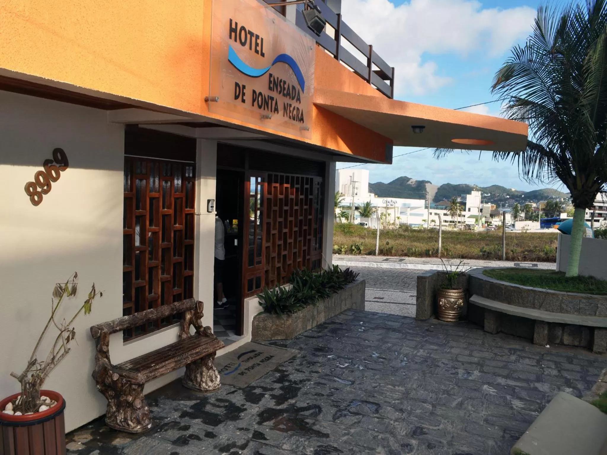 Facade/entrance in Hotel Enseada de Ponta Negra