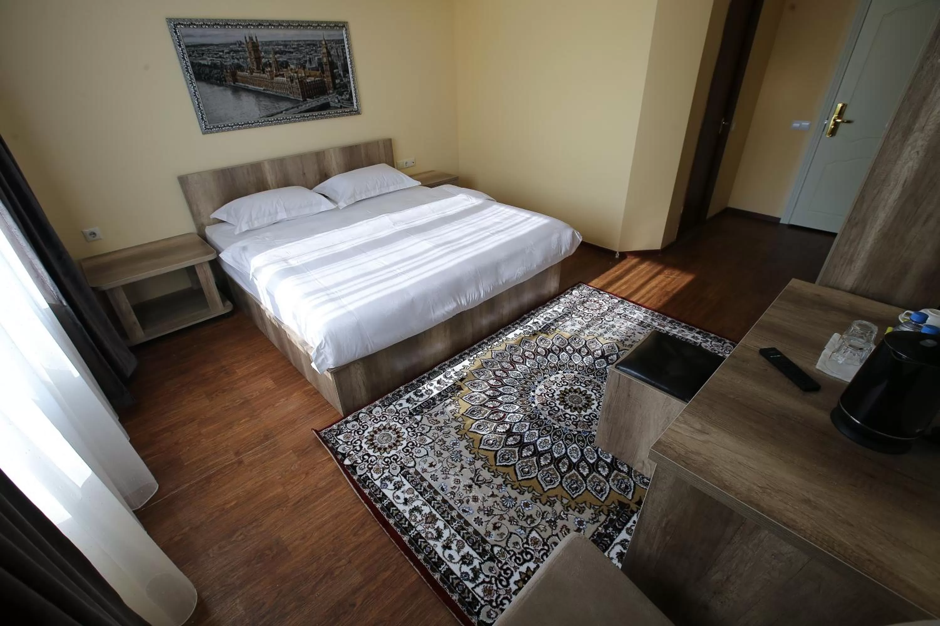 Bed in Altai Business Hotel