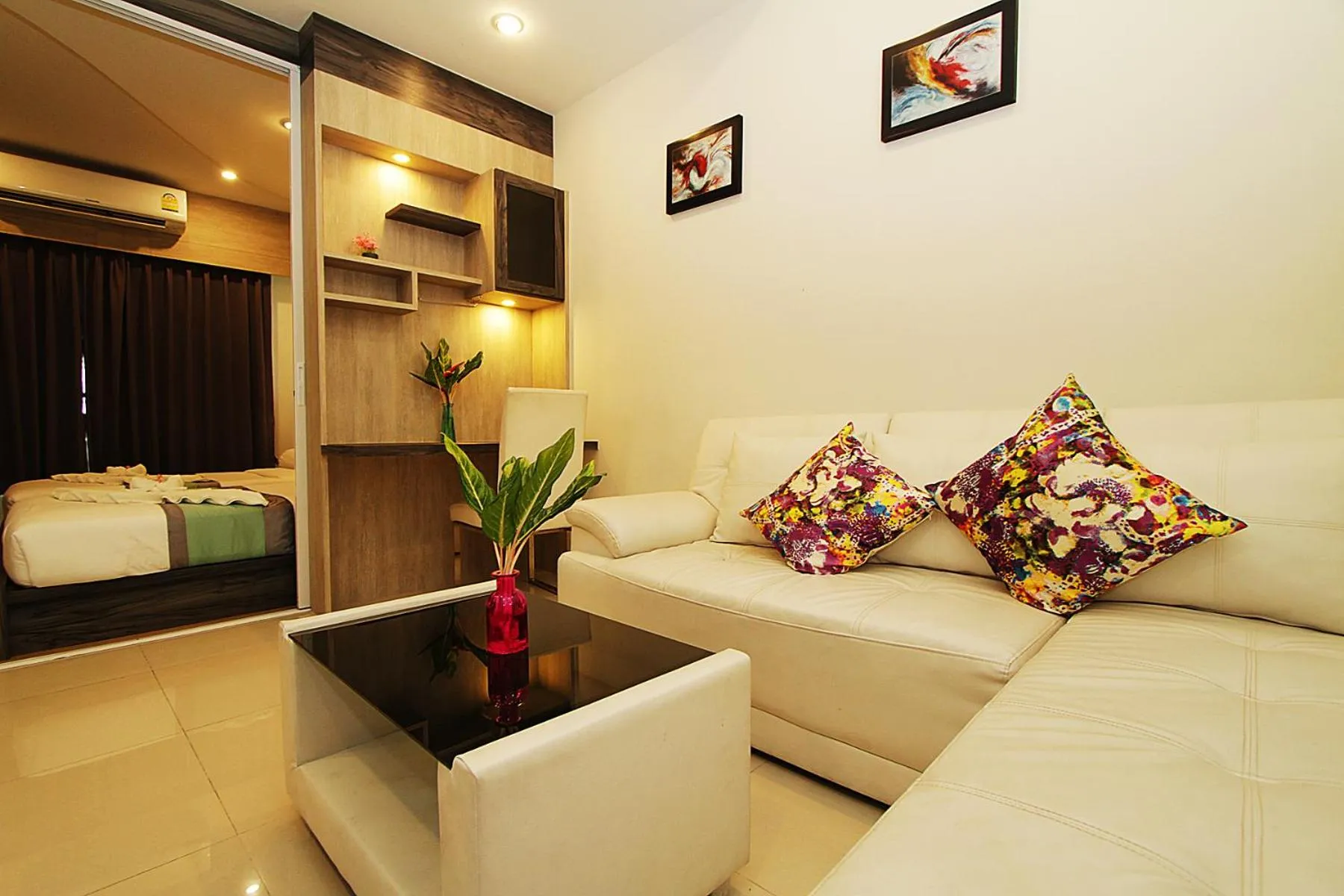 Living room in The Contrast i Hotel