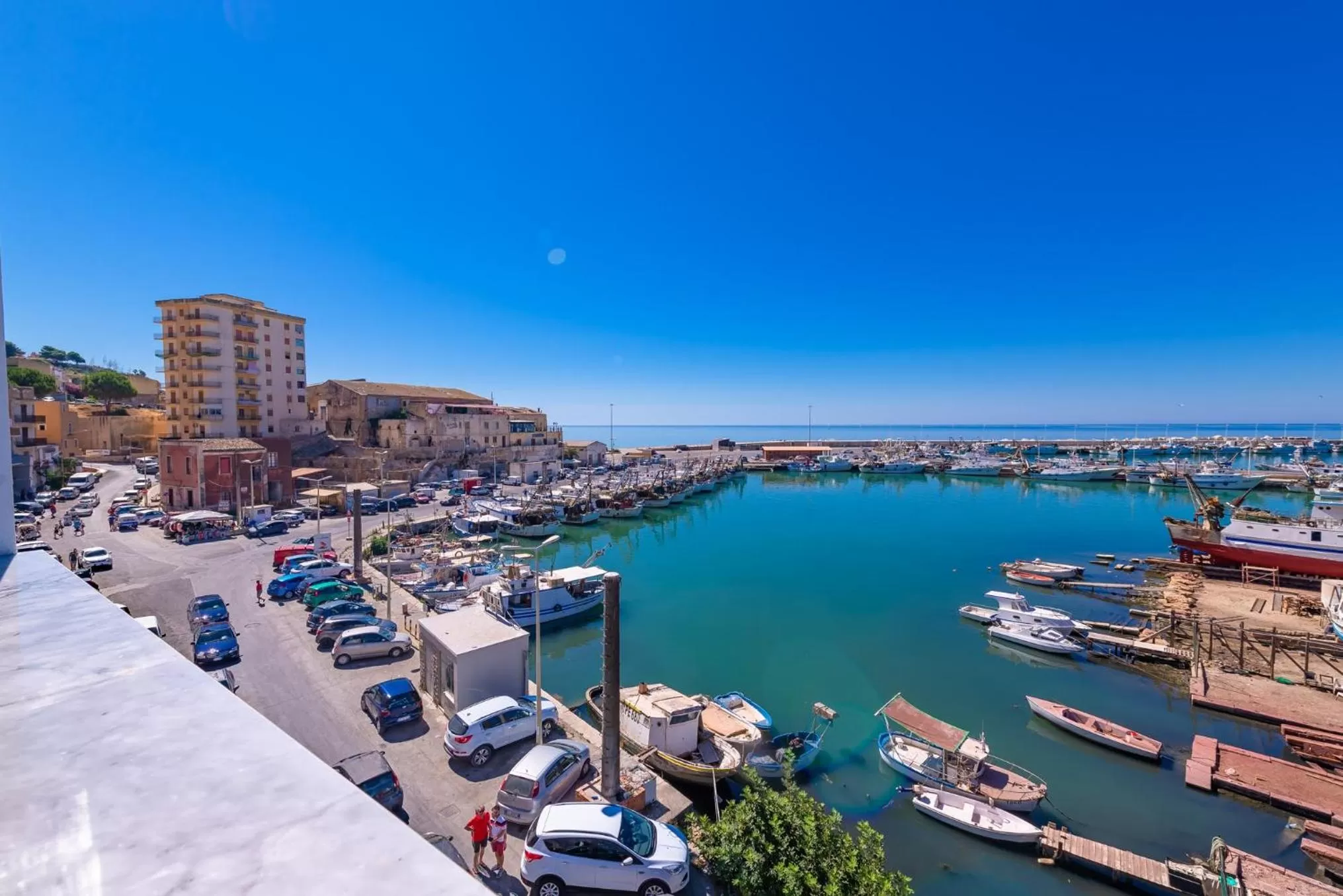 Bird's-eye View in Vittoria Luxury Rooms