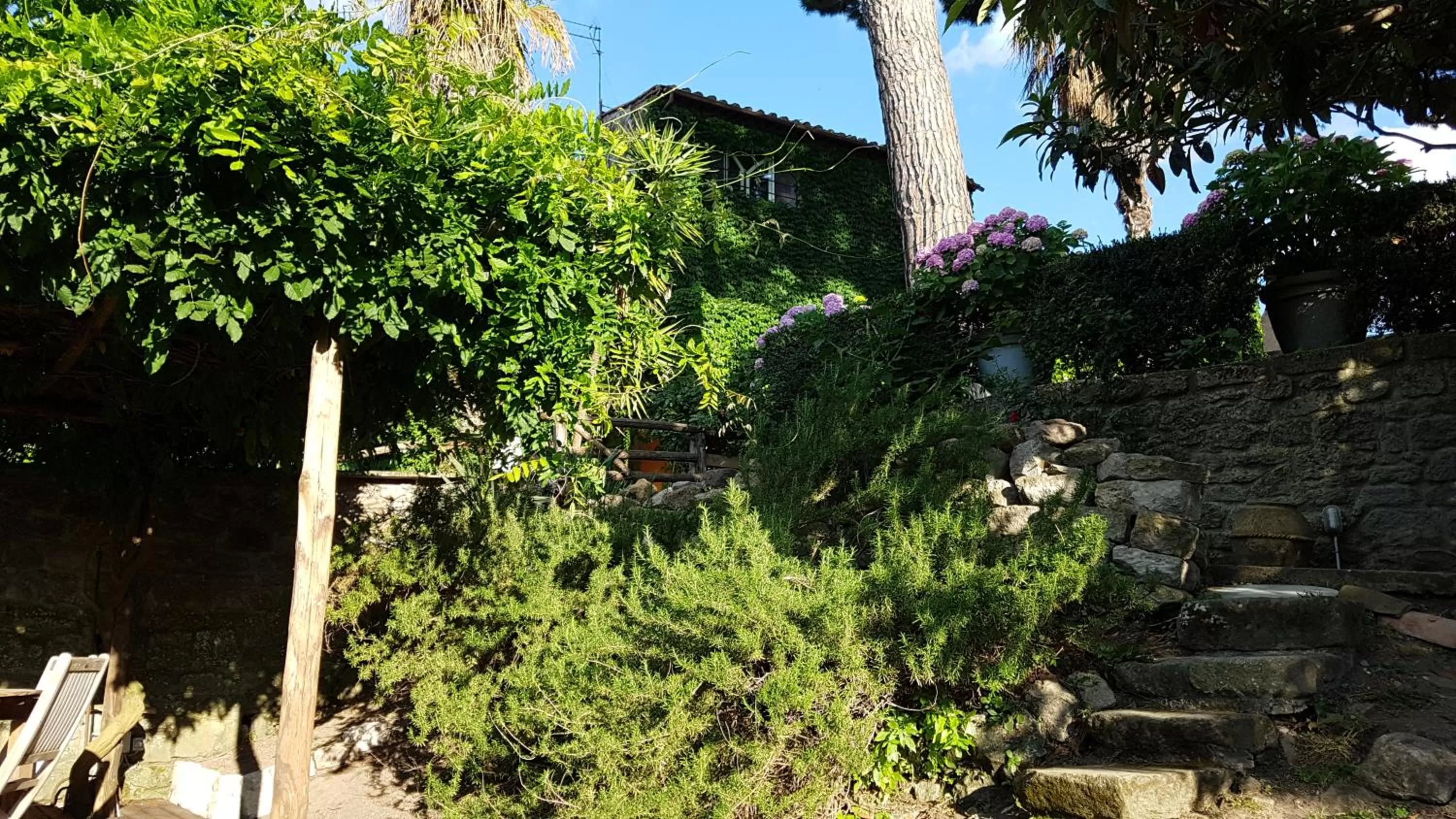 Garden view in B&B A Piazza del Gesù