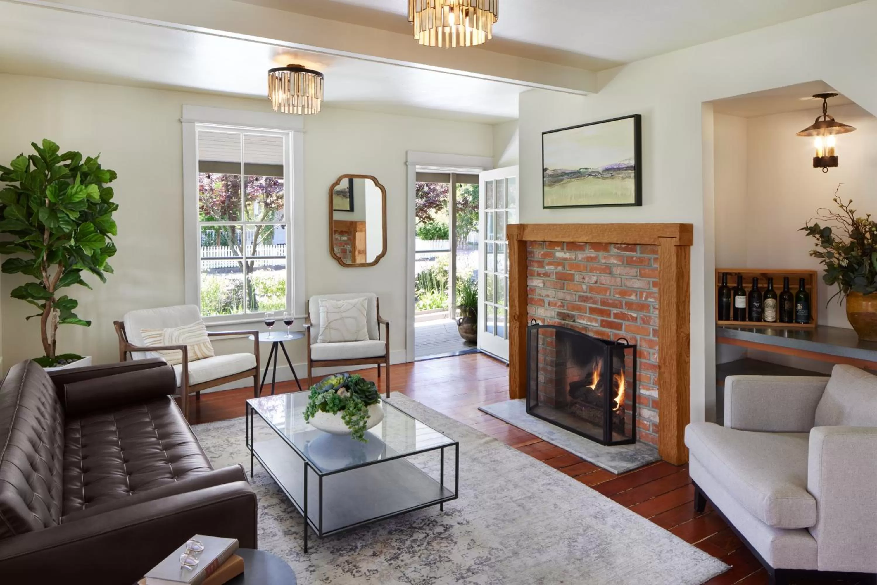 Lobby or reception in Lavender, A Four Sisters Inn