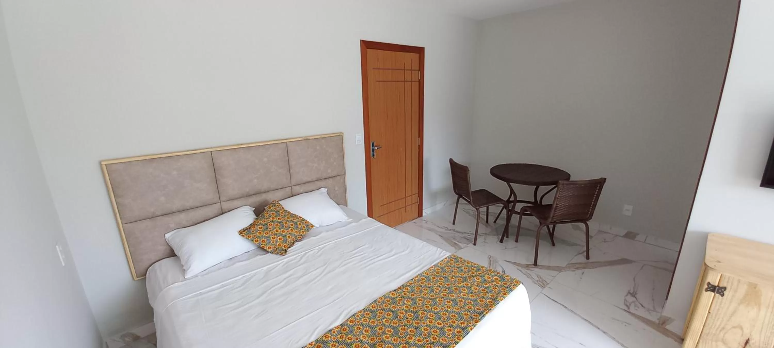 Bed in Pousada e Chale Porto Paraiso