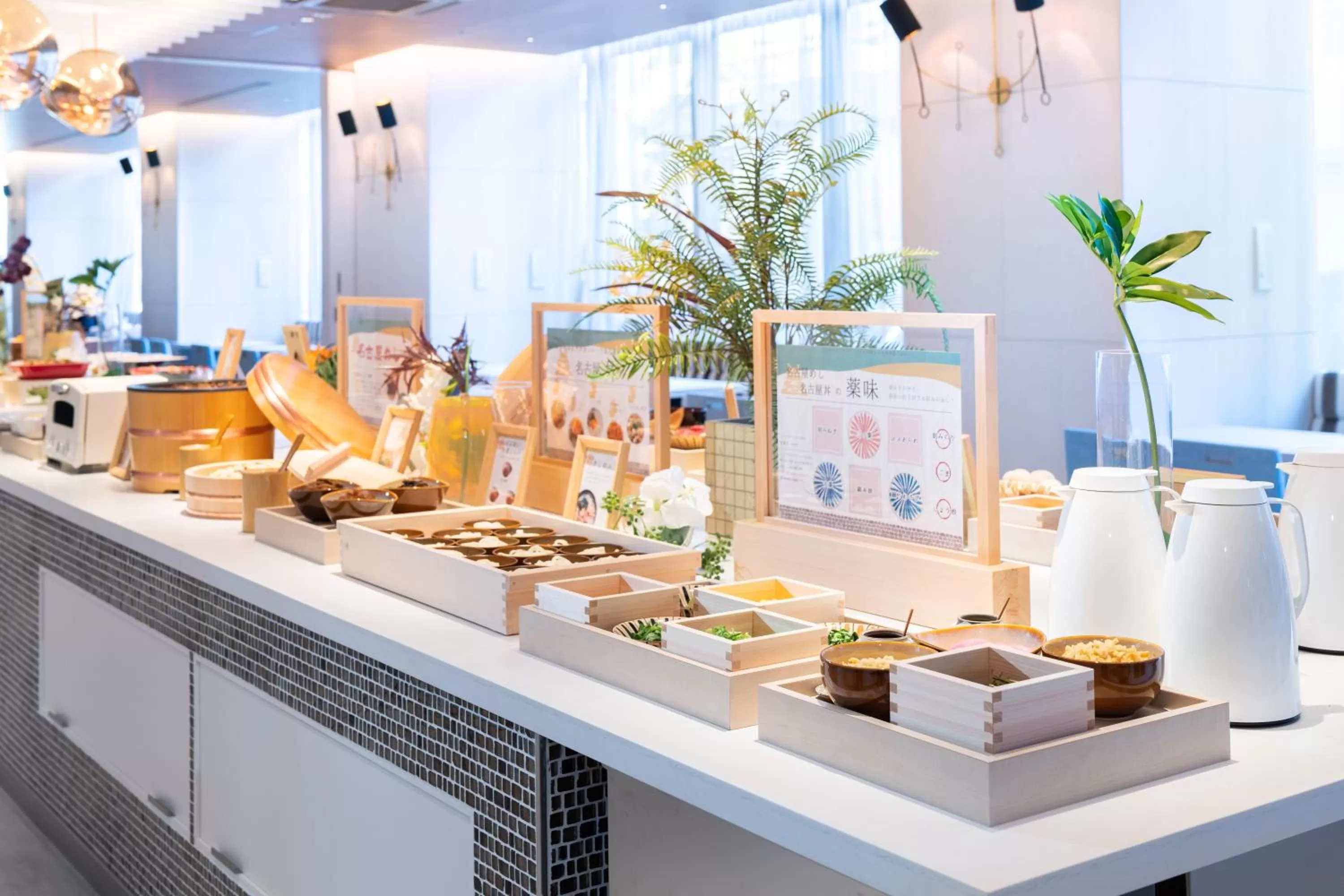 Buffet breakfast in Vessel Hotel Campana Nagoya