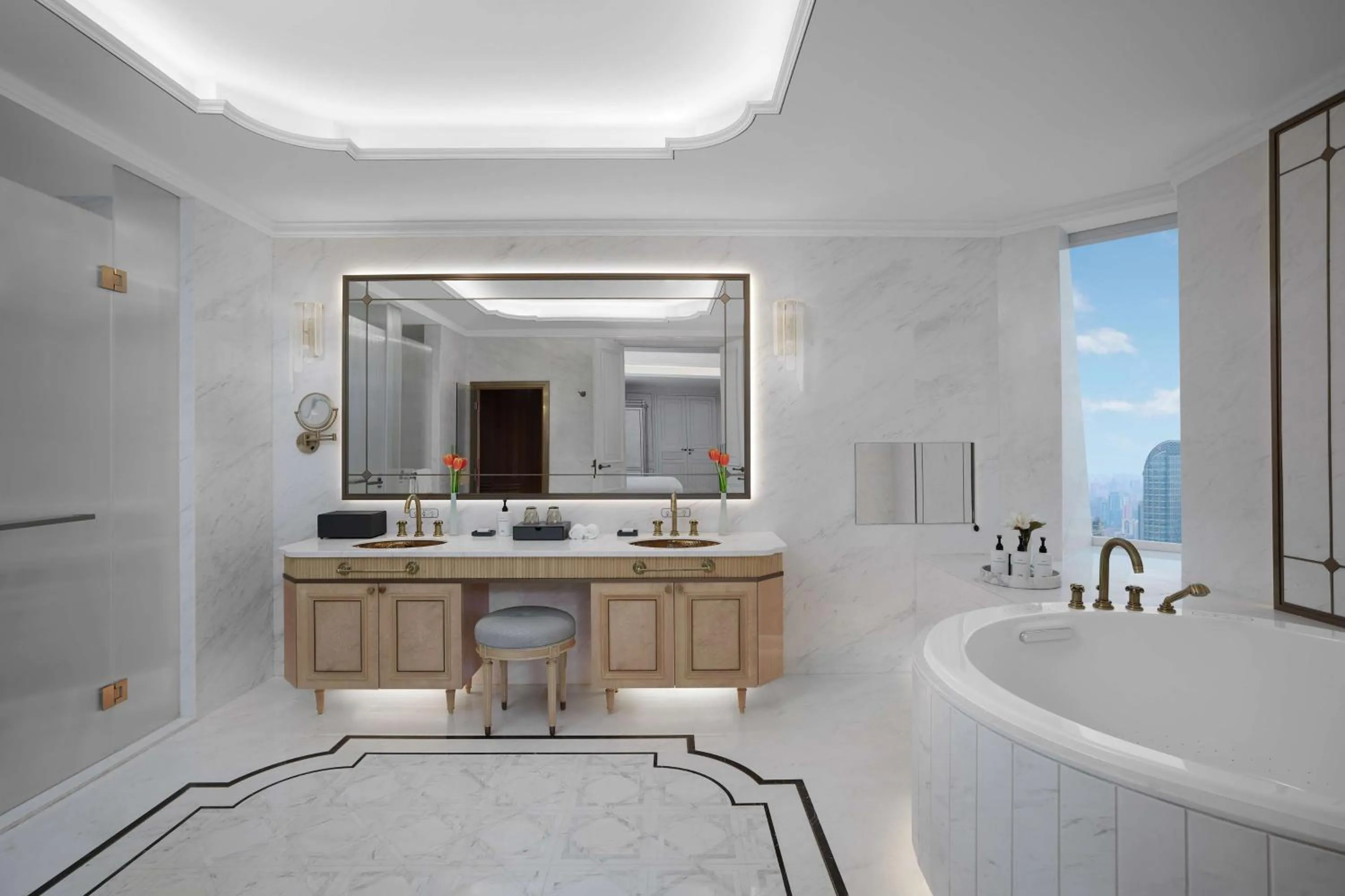 Bathroom in Conrad Shanghai