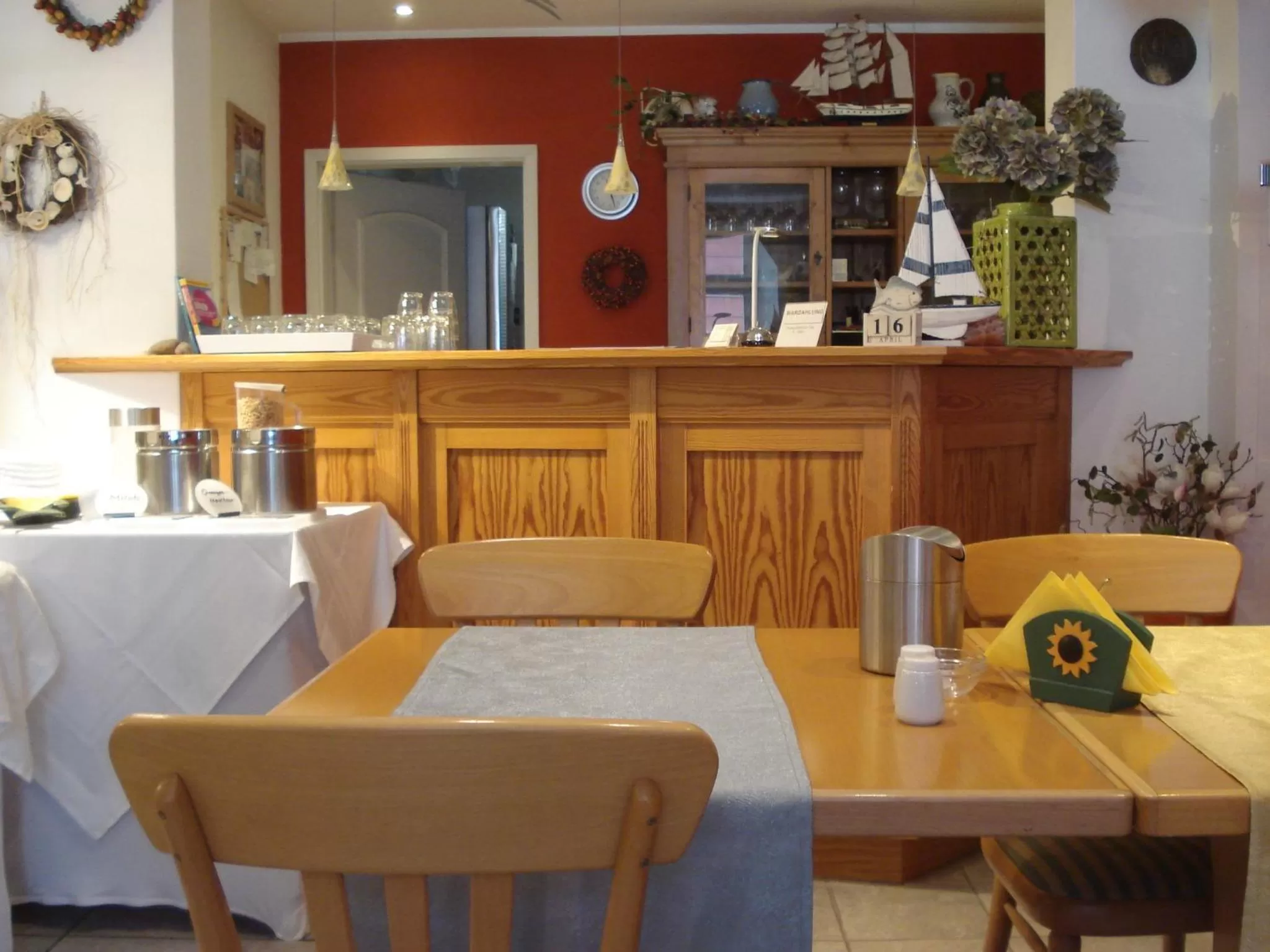 Breakfast, Restaurant/Places to Eat in Pension Zur Fährbrücke