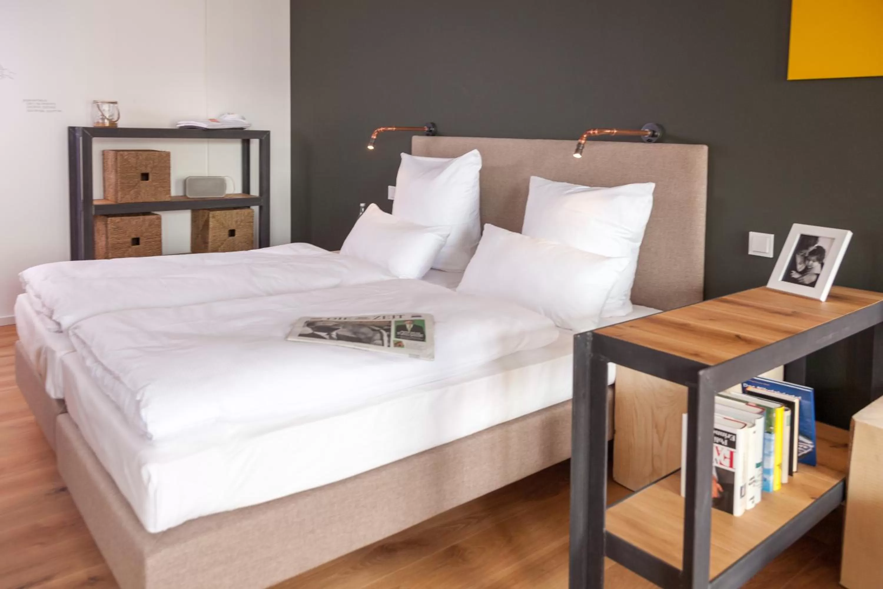 Bed in Felix Suiten am Zwinger