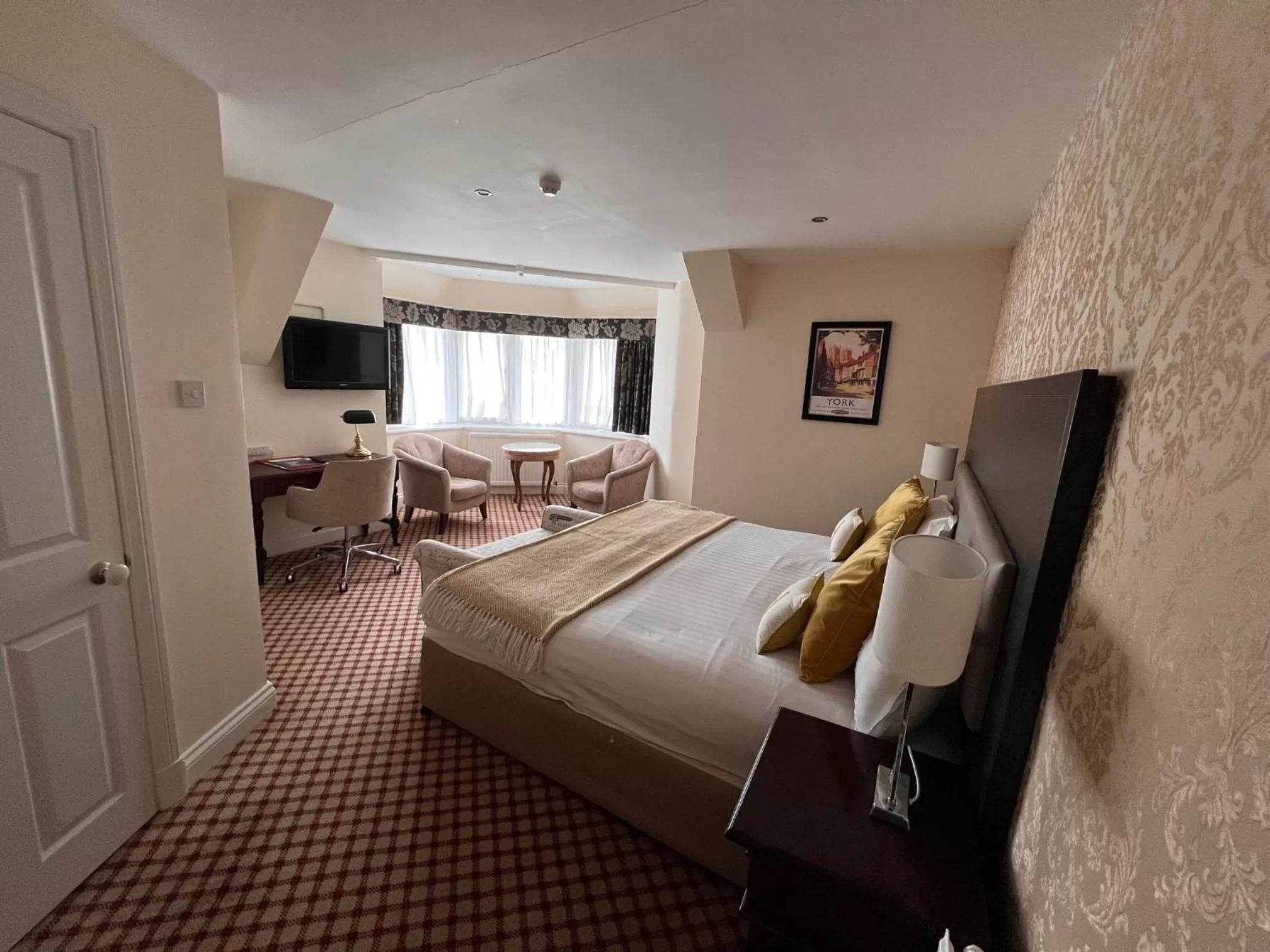 Bed in Haley's Hotel