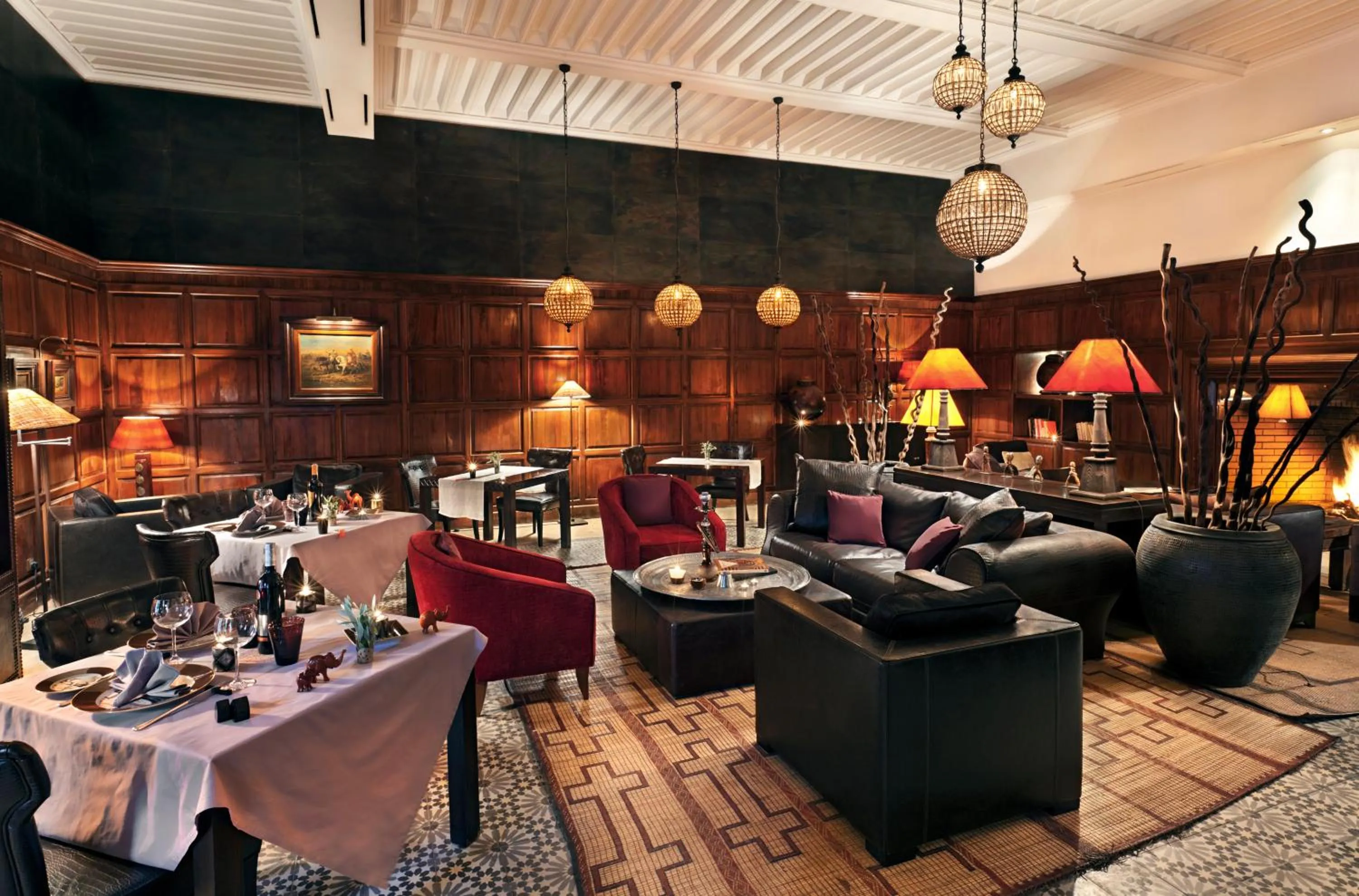 Restaurant/places to eat in La Villa des Orangers - Relais & Châteaux