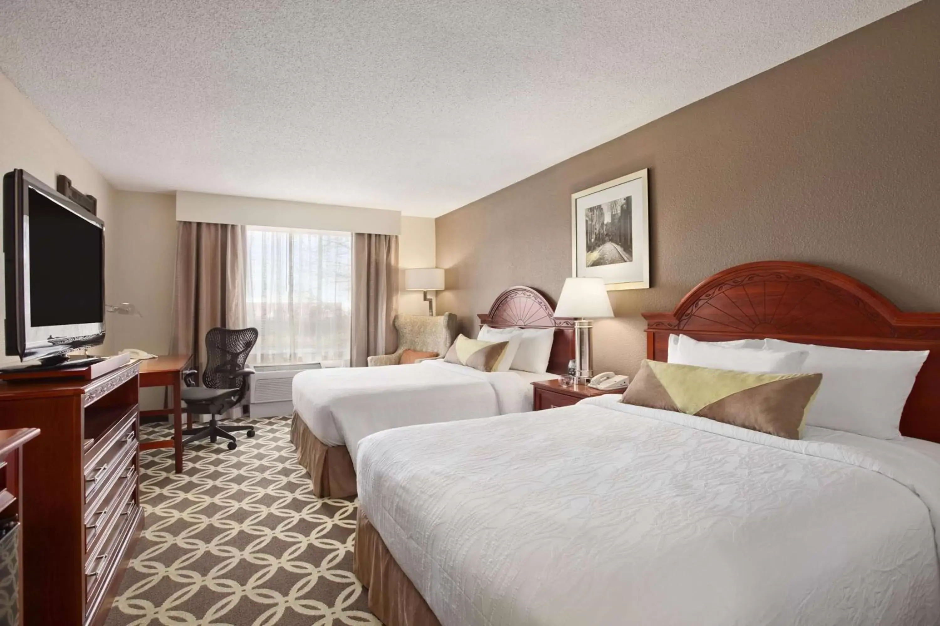 Double Room with Two Double Beds - Hearing Accessible in Hilton Garden Inn Boston-Burlington Double Room with Two Double Beds - Hearing Accessible in Hilton Garden Inn Boston-Burlington