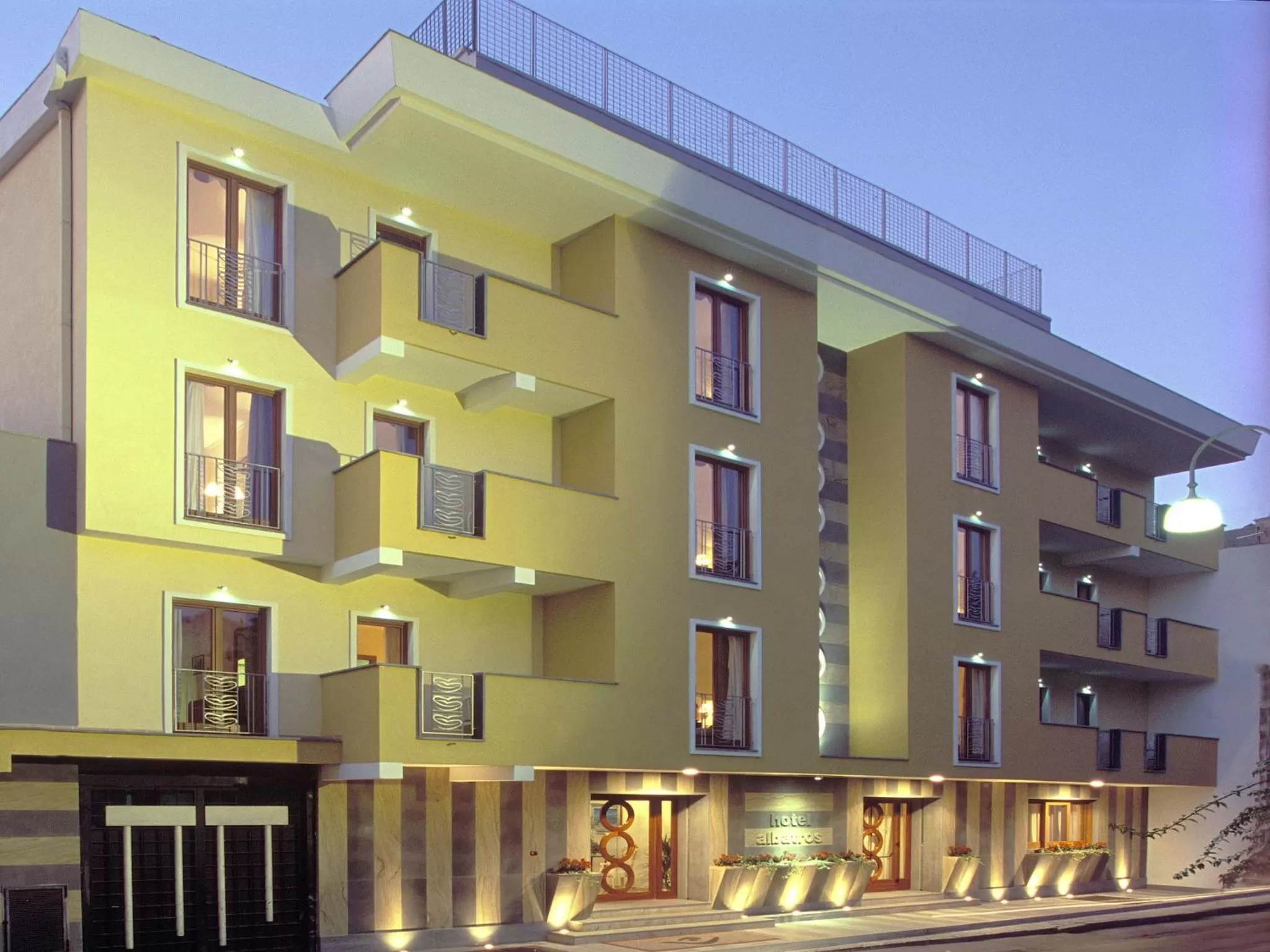 Facade/entrance in Hotel Albatros