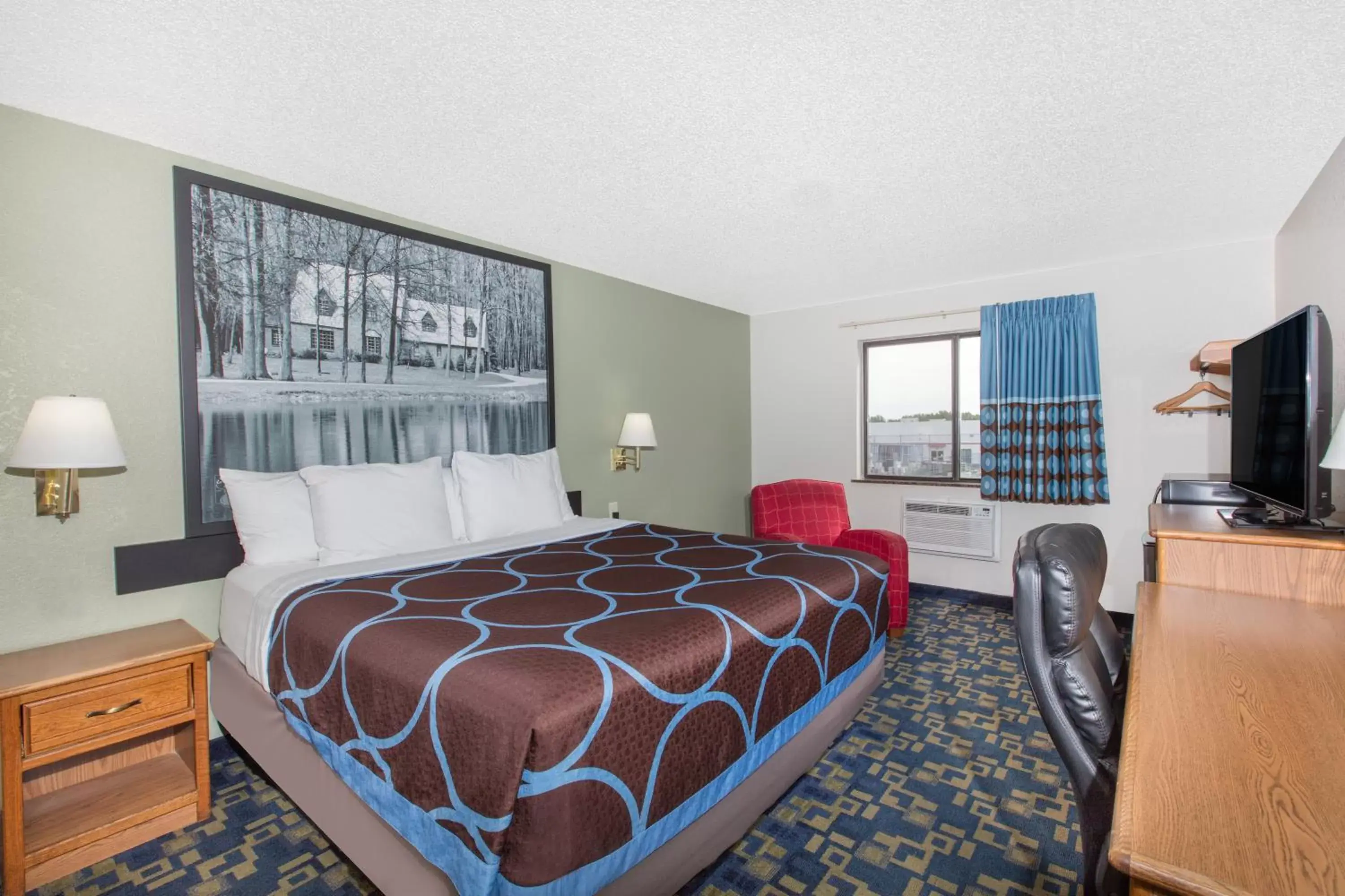 Queen Room - Smoking in Super 8 by Wyndham Aberdeen MD Queen Room - Smoking in Super 8 by Wyndham Aberdeen MD