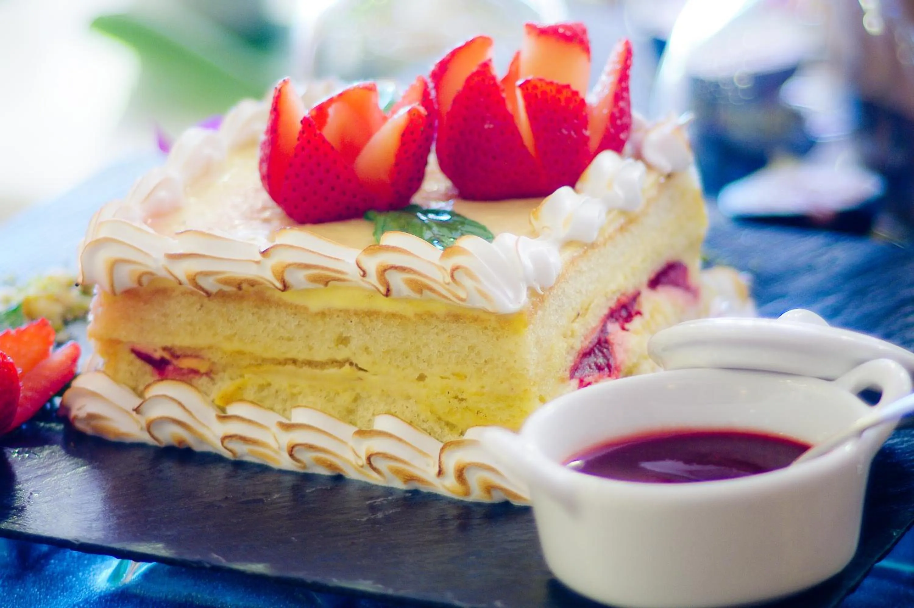 Food close-up in Caesar's Hotel