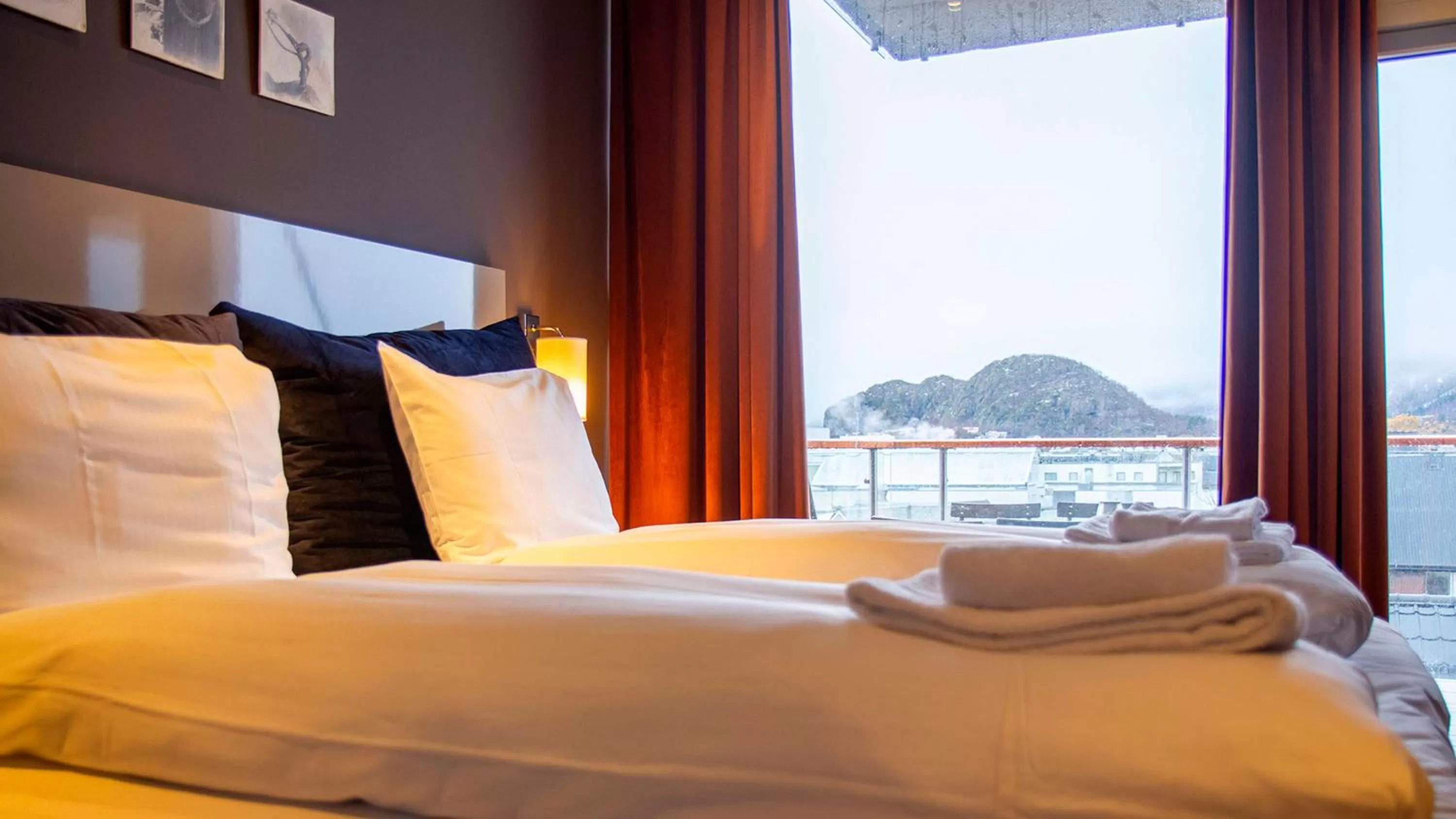 Bed in Nordis Apartments