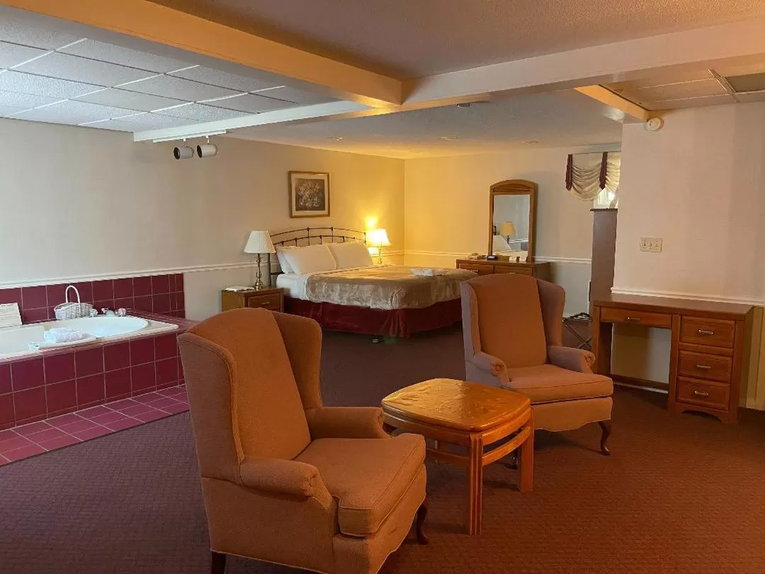 Bed in Zoders Inn and Suites