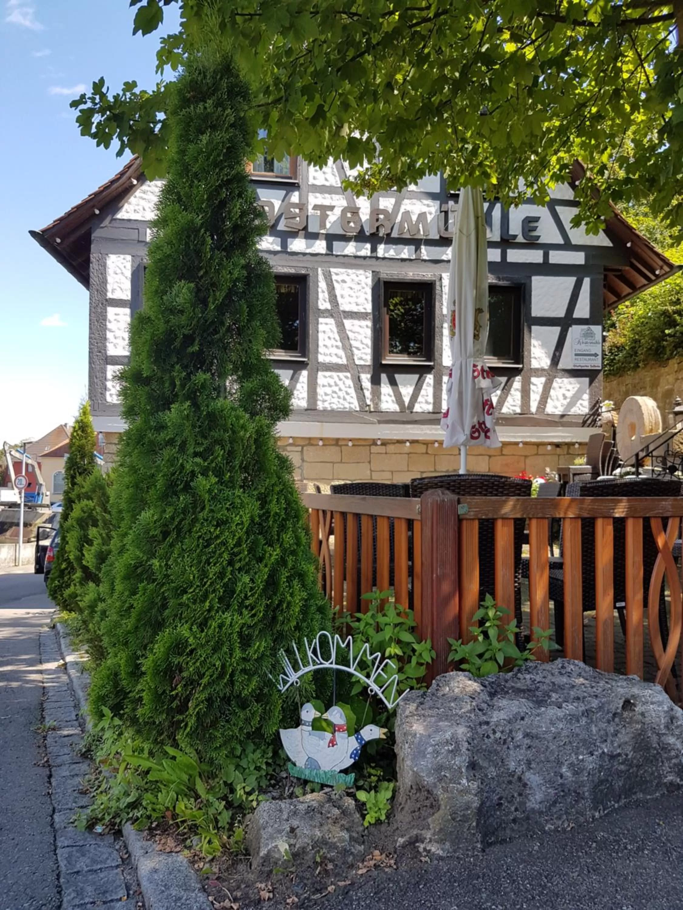 Property building in Hotel Restaurant Klostermühle