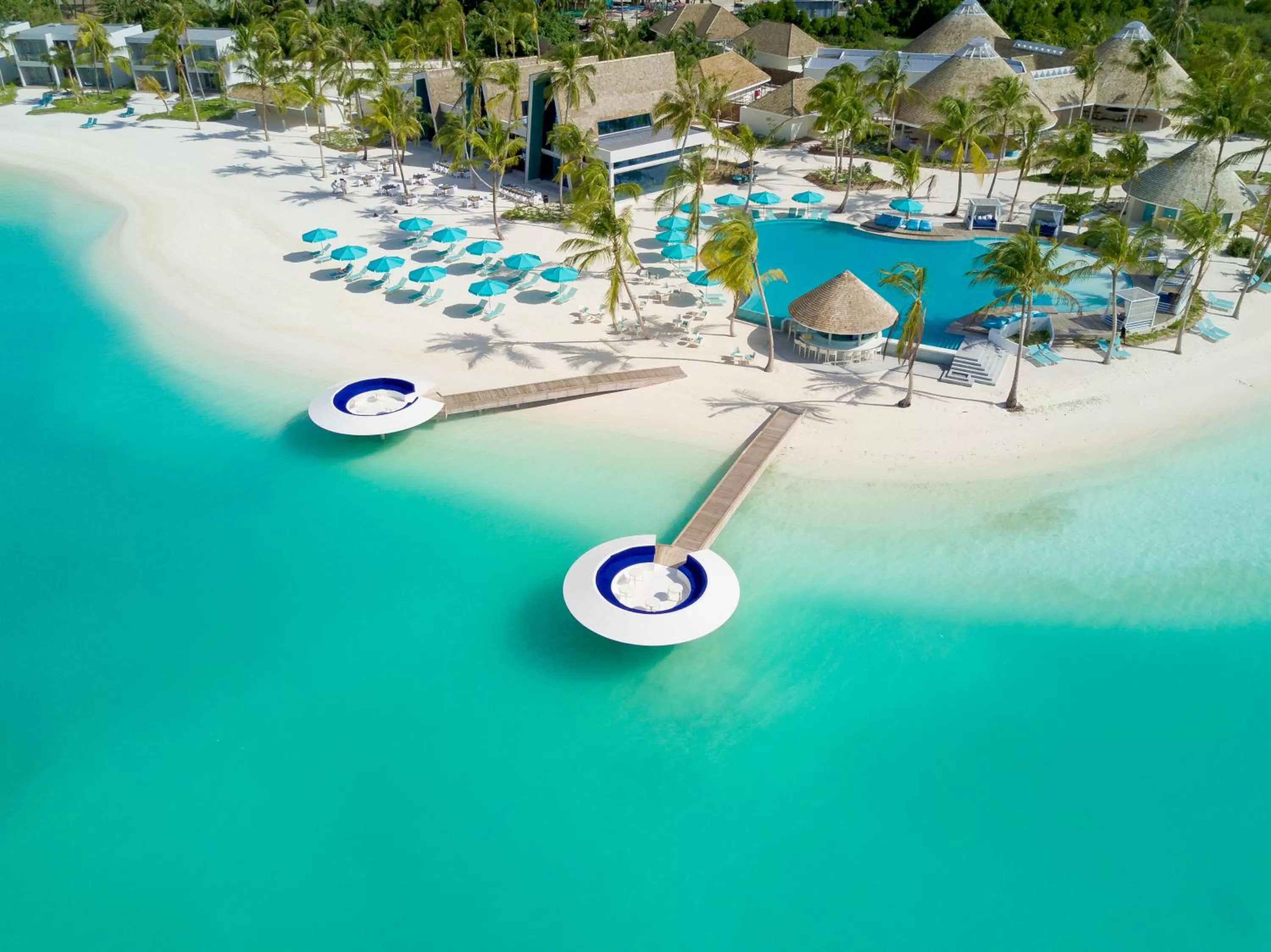 Bird's eye view in Kandima Maldives - 50 Percent Off Return Domestic Flights for stays of 4 nights or more between 11th April 2026 to 31st October 2026