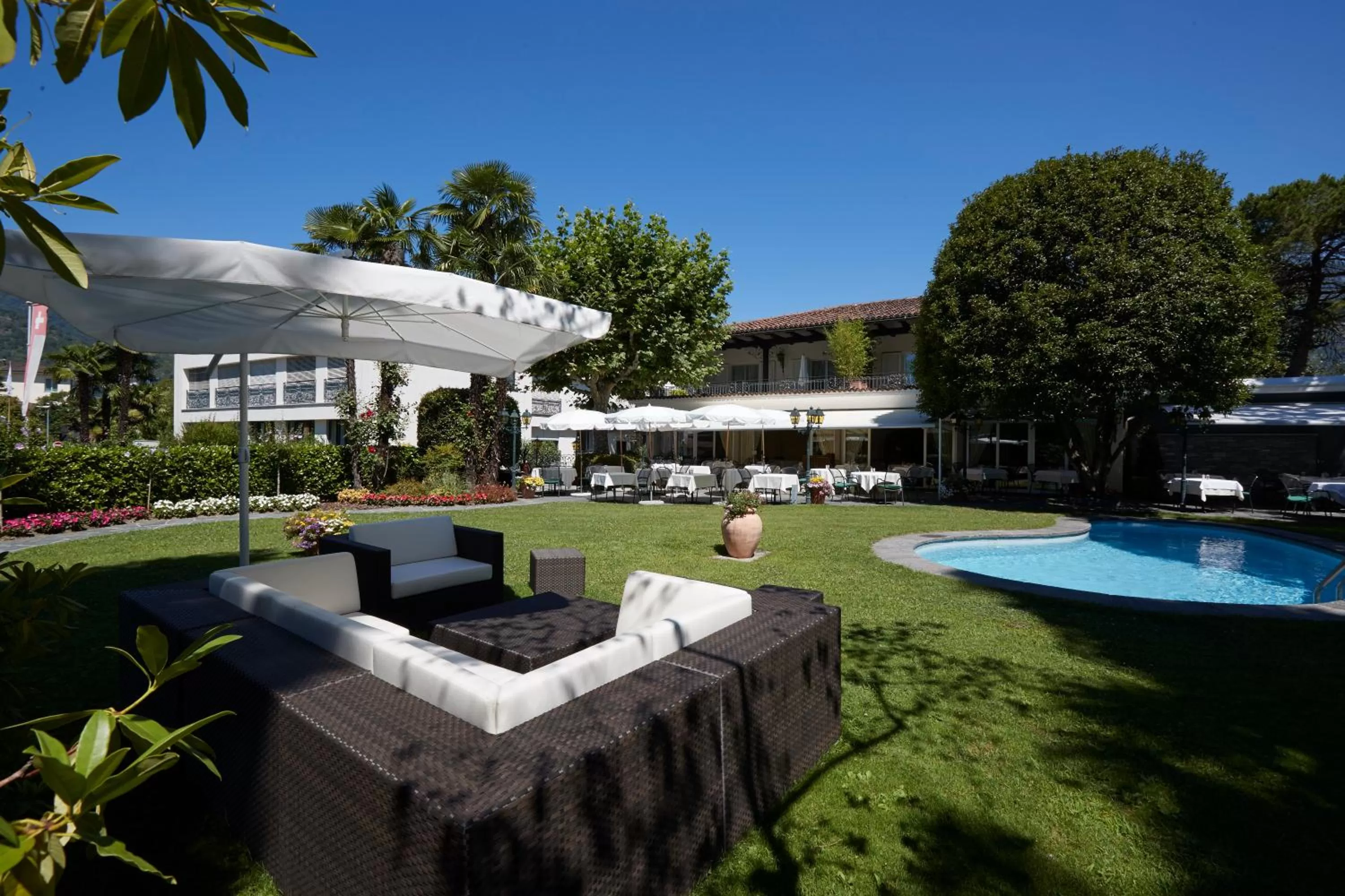 Garden in Hotel Ascovilla Charming Hideway