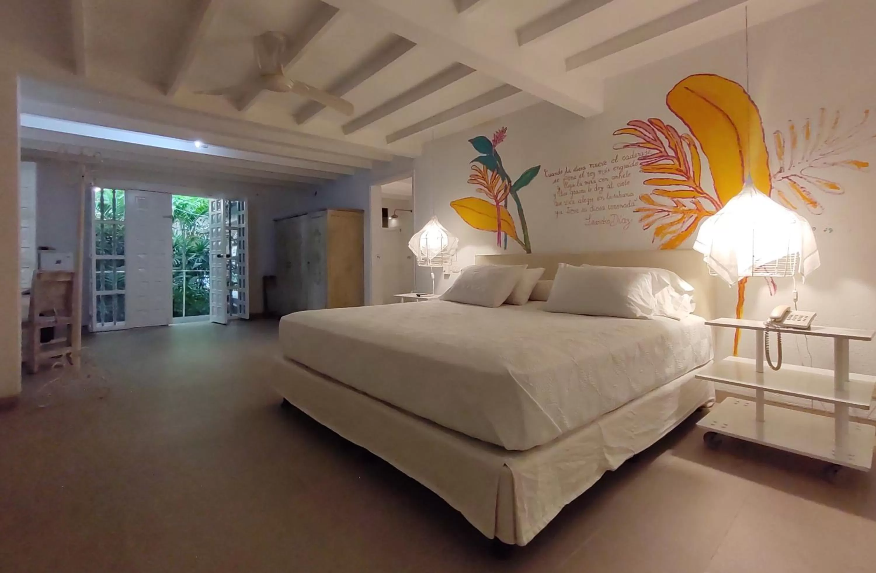 Bedroom, Bed in Hotel Boutique Casa Rosalía