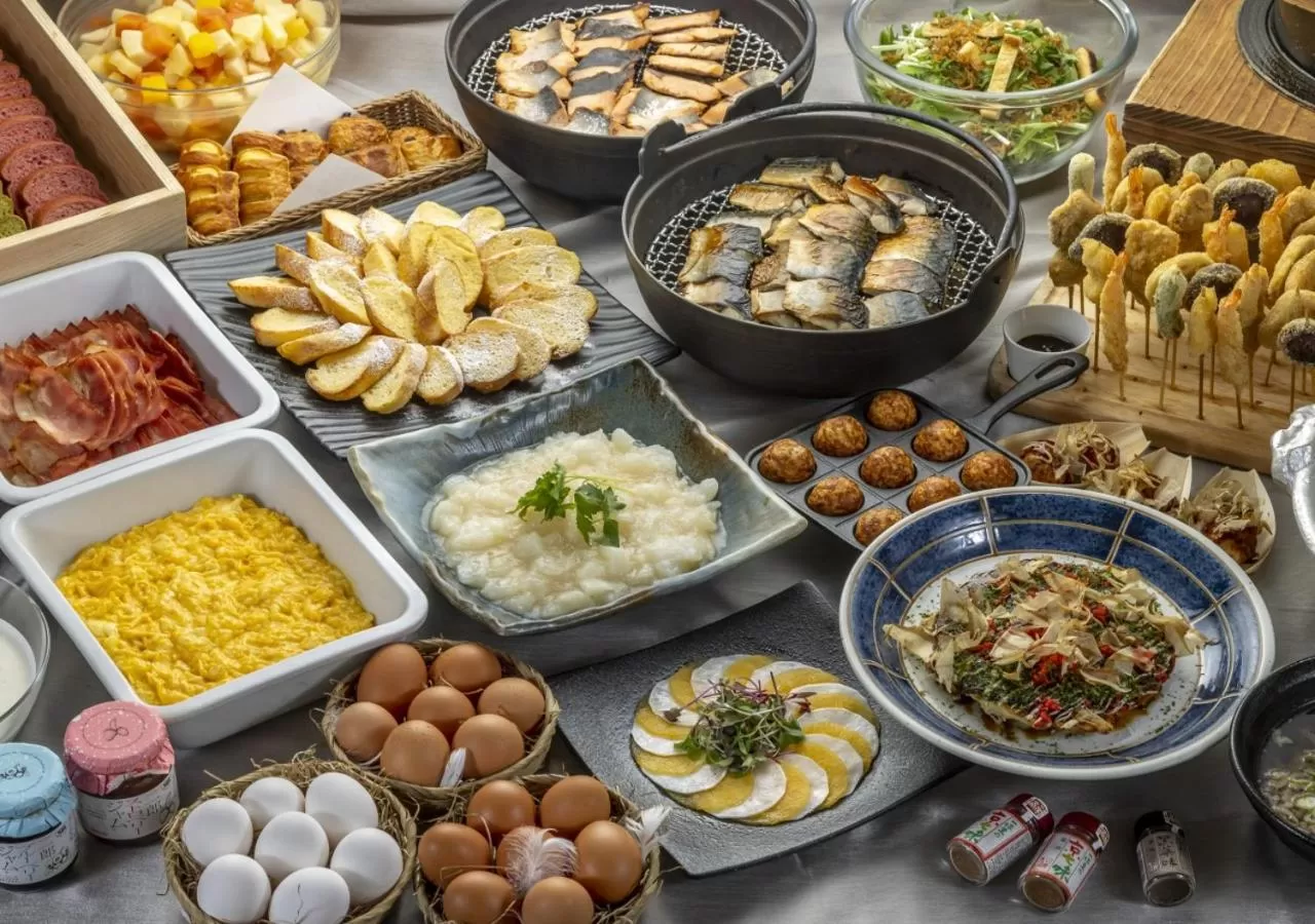 Breakfast in APA Hotel & Resort Osaka Umeda Eki Tower