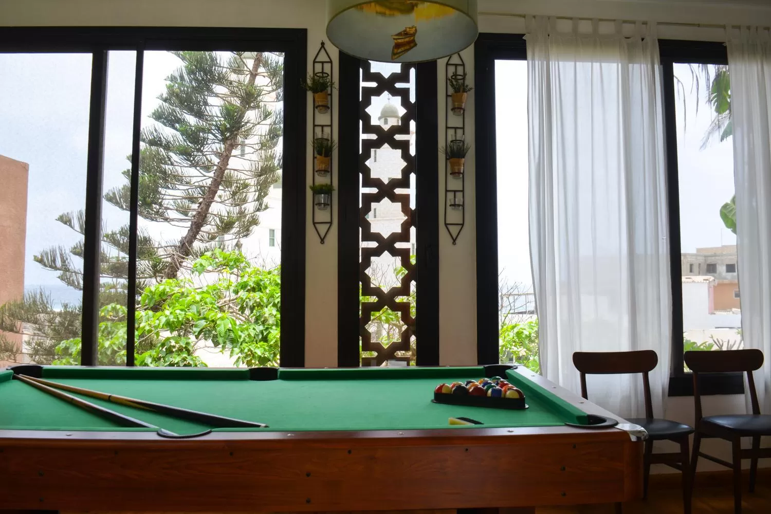 Billiard, Billiards in Nyéléni maison sahel