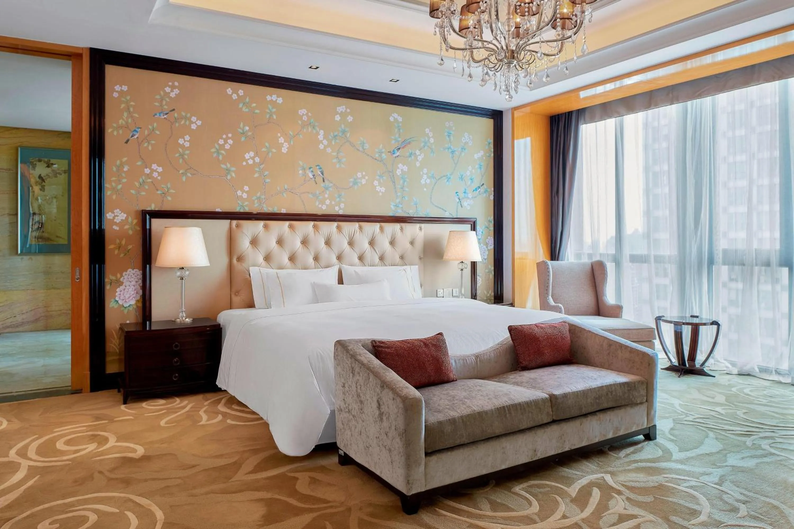 Photo of the whole room, Bed in The Westin Hefei Baohe