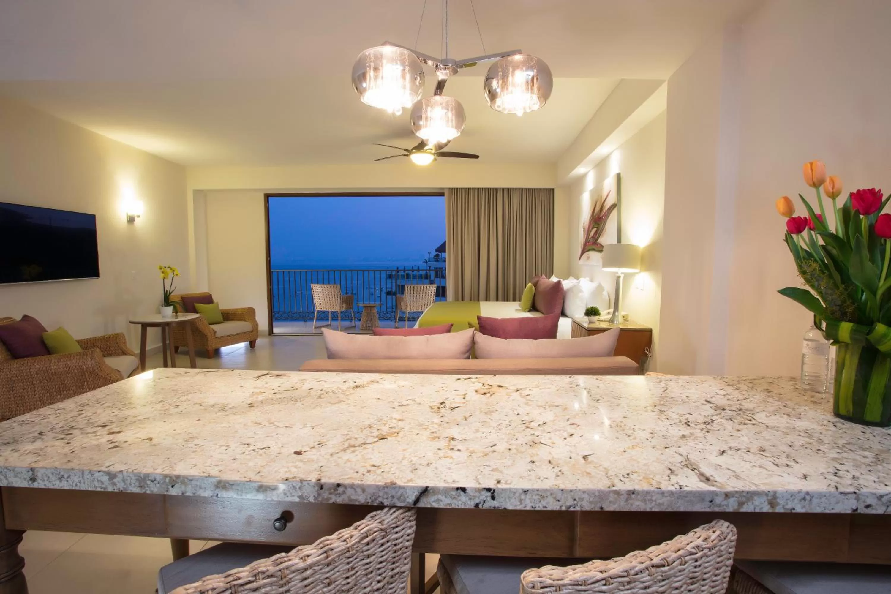 Dining area in Almar LGBT Luxury Resort