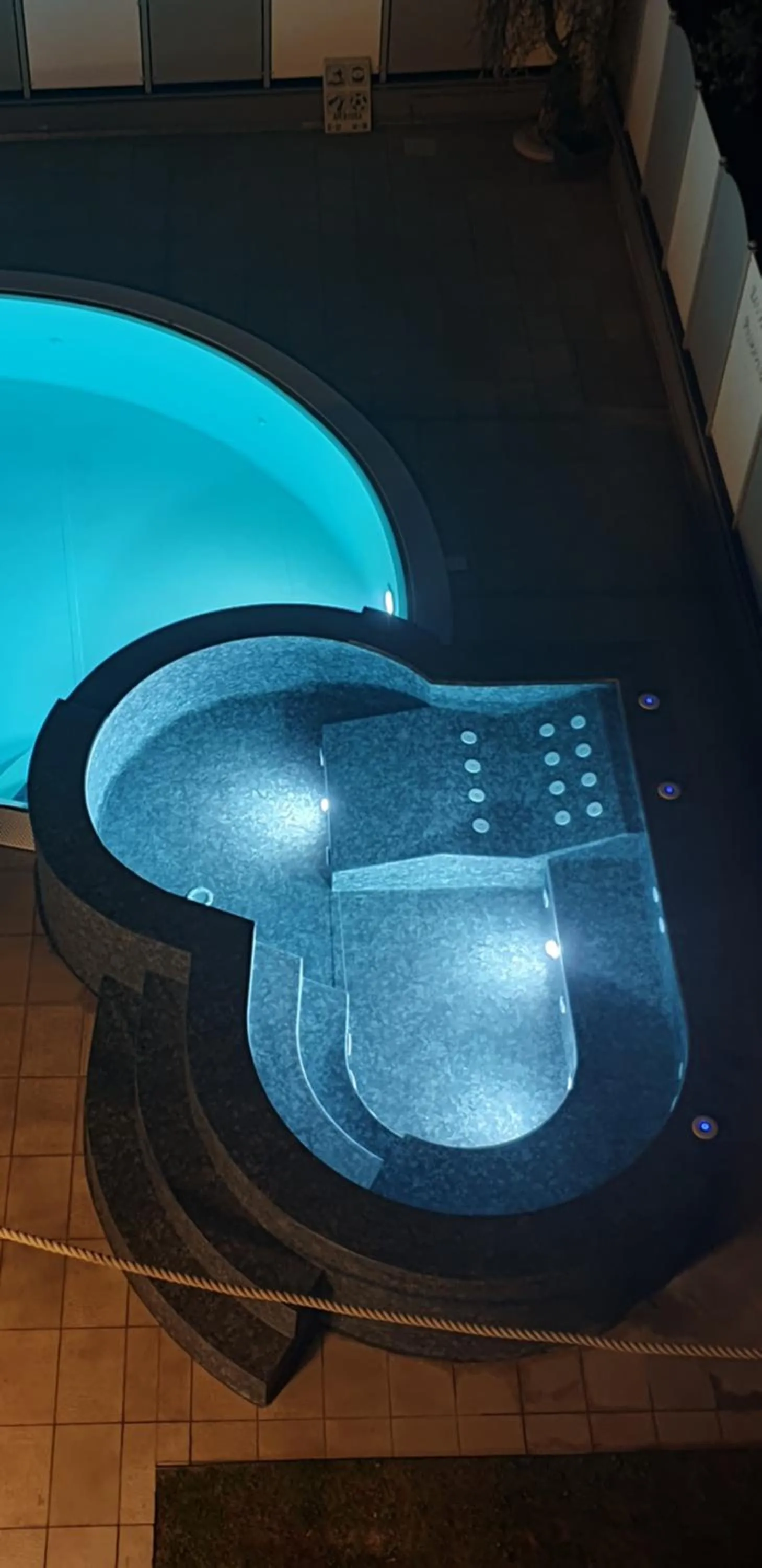 Hot Tub in Ecohotel Primavera