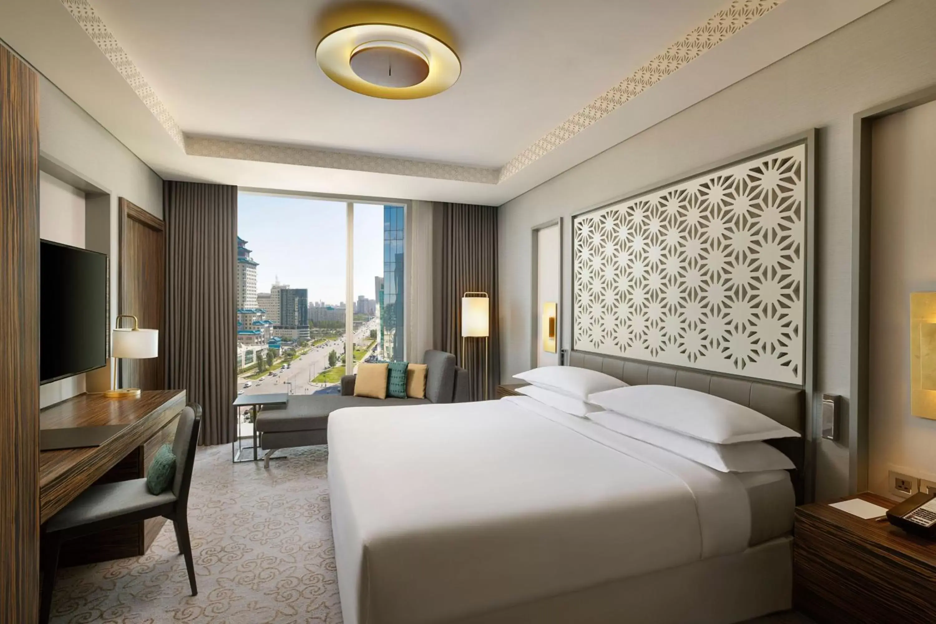 Business Suite with lounge access,1 King, City view in Sheraton Astana Hotel Business Suite with lounge access,1 King, City view in Sheraton Astana Hotel