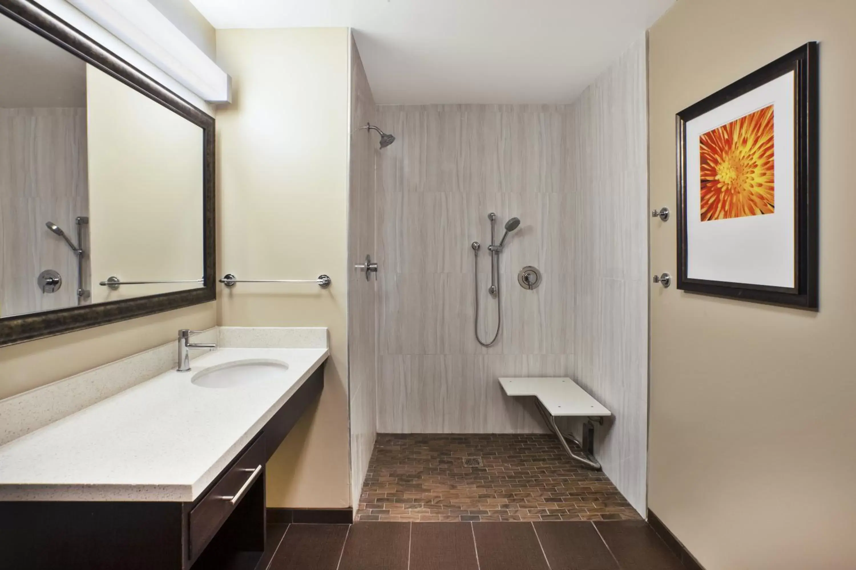 Queen Room with Accessible Roll In Shower - Non-Smoking in Staybridge Suites - Benton Harbor-St. Joseph, an IHG Hotel Queen Room with Accessible Roll In Shower - Non-Smoking in Staybridge Suites - Benton Harbor-St. Joseph, an IHG Hotel