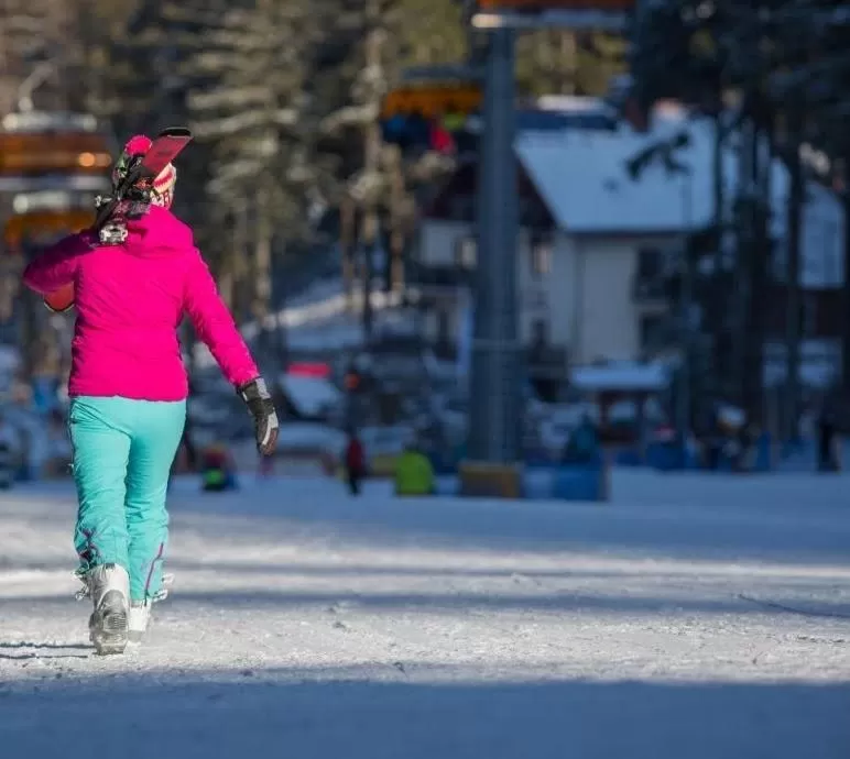 Winter in Safir przy samym WYCIĄGU