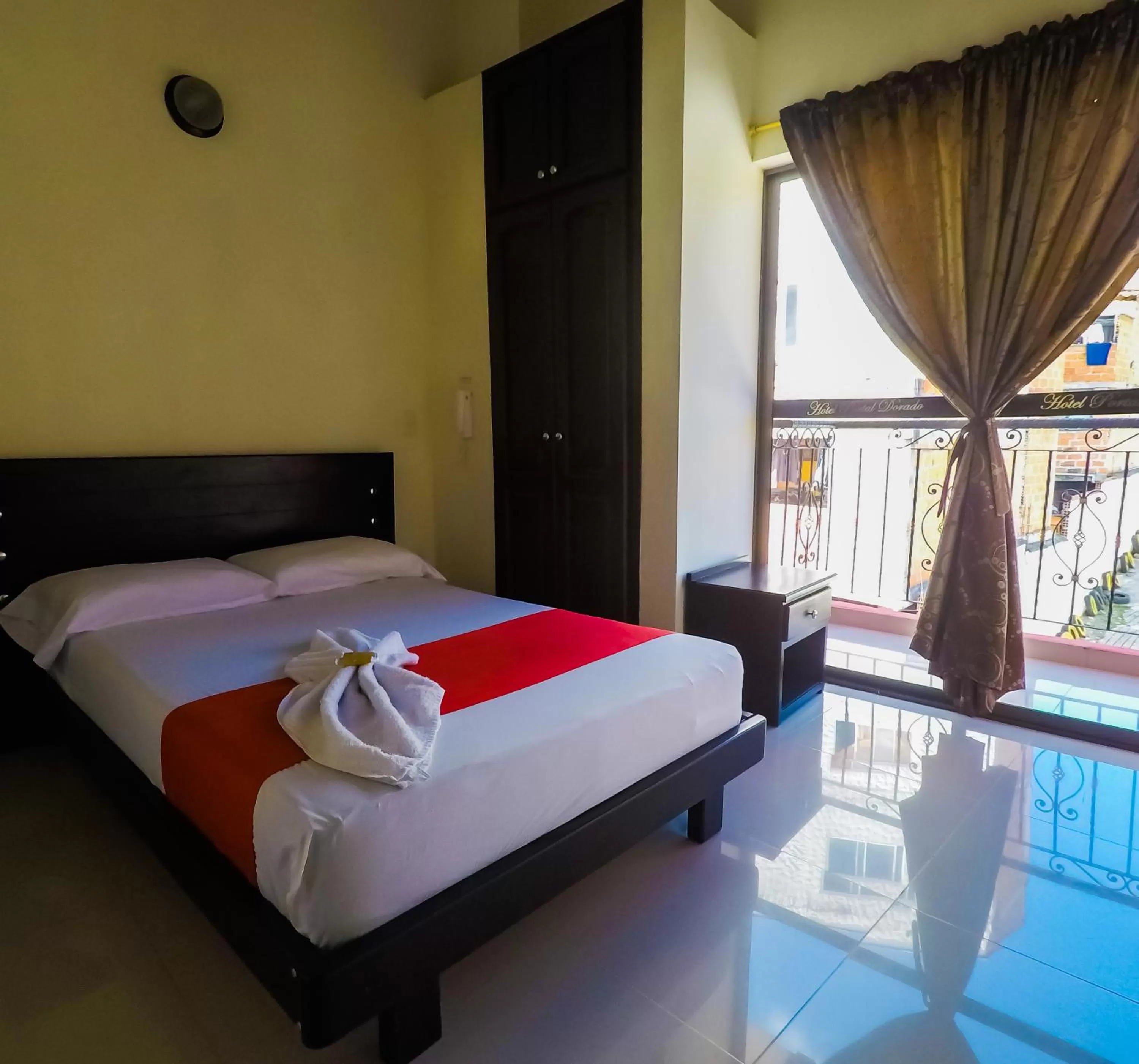 Bed in Hotel Portal Dorado