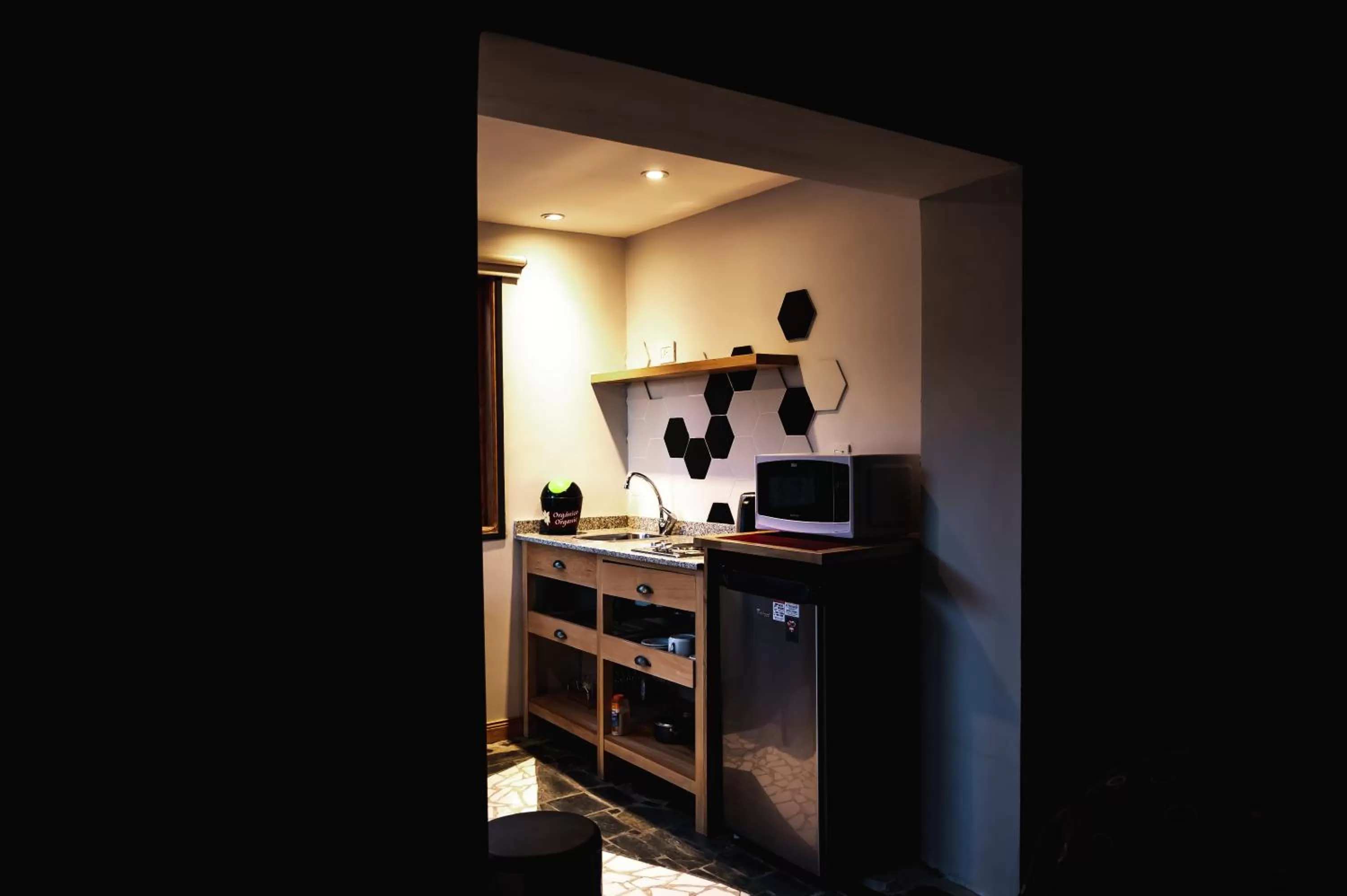 Kitchen or kitchenette in Hosteria Foike