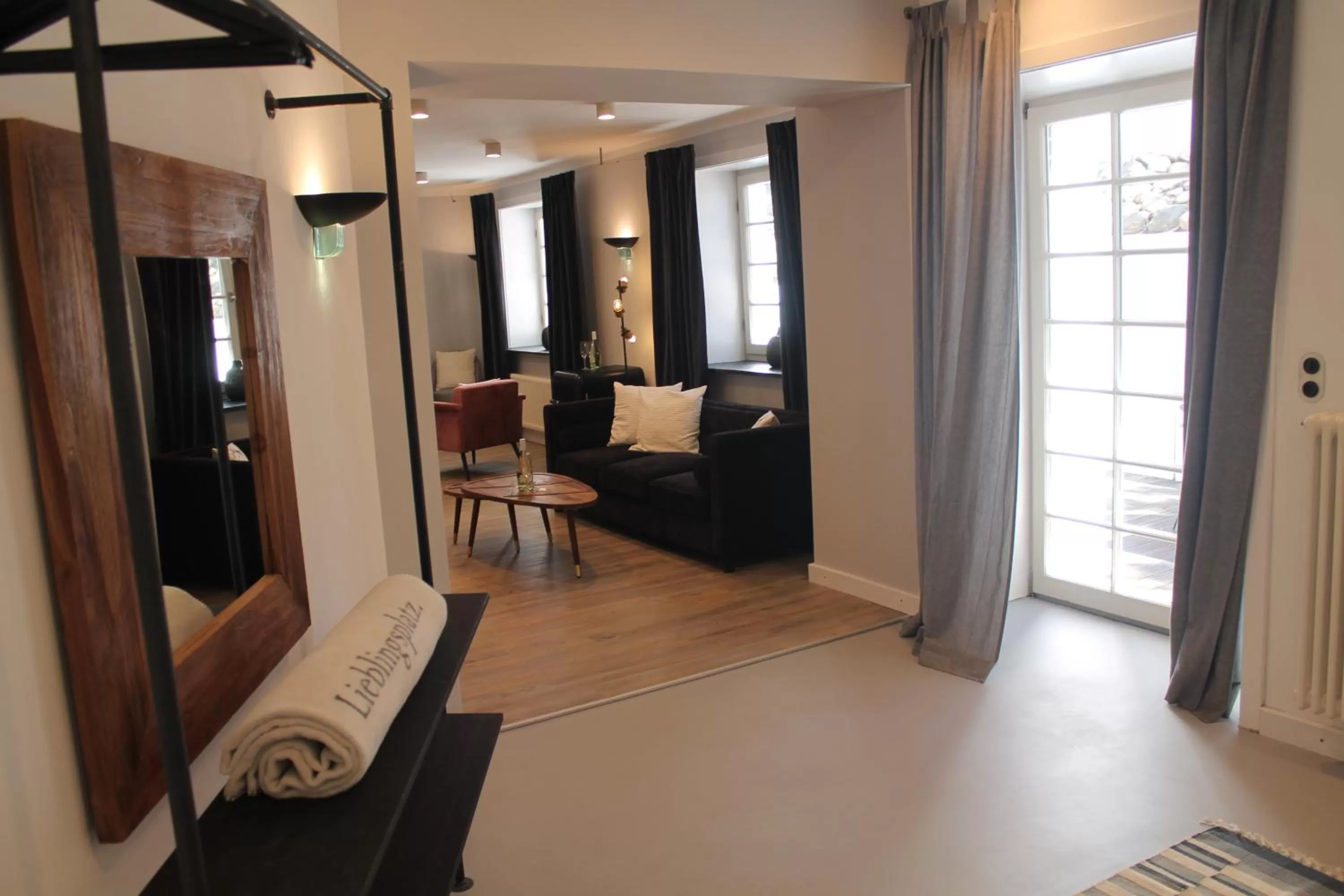 Photo of the whole room, Bed in Lieblingsplatz Strandhotel