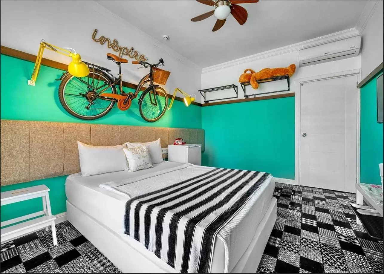 Bed in Anjeliq Downtown Boutique Hotel