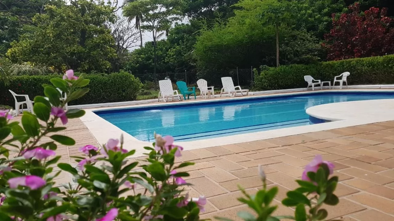 Patio in Coral House San Andres