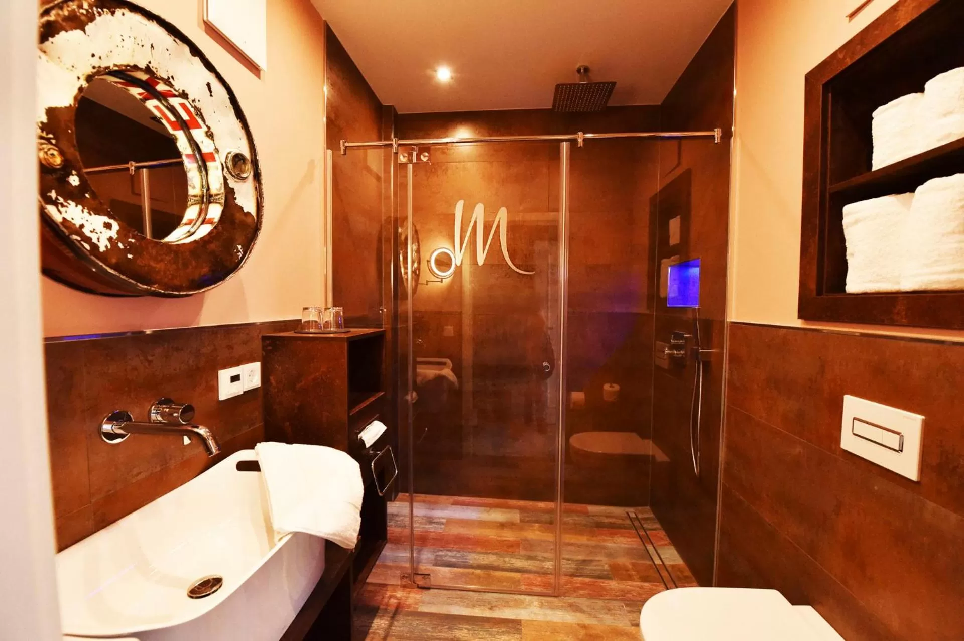 Decorative detail in MOMENTS Boutique Hotel